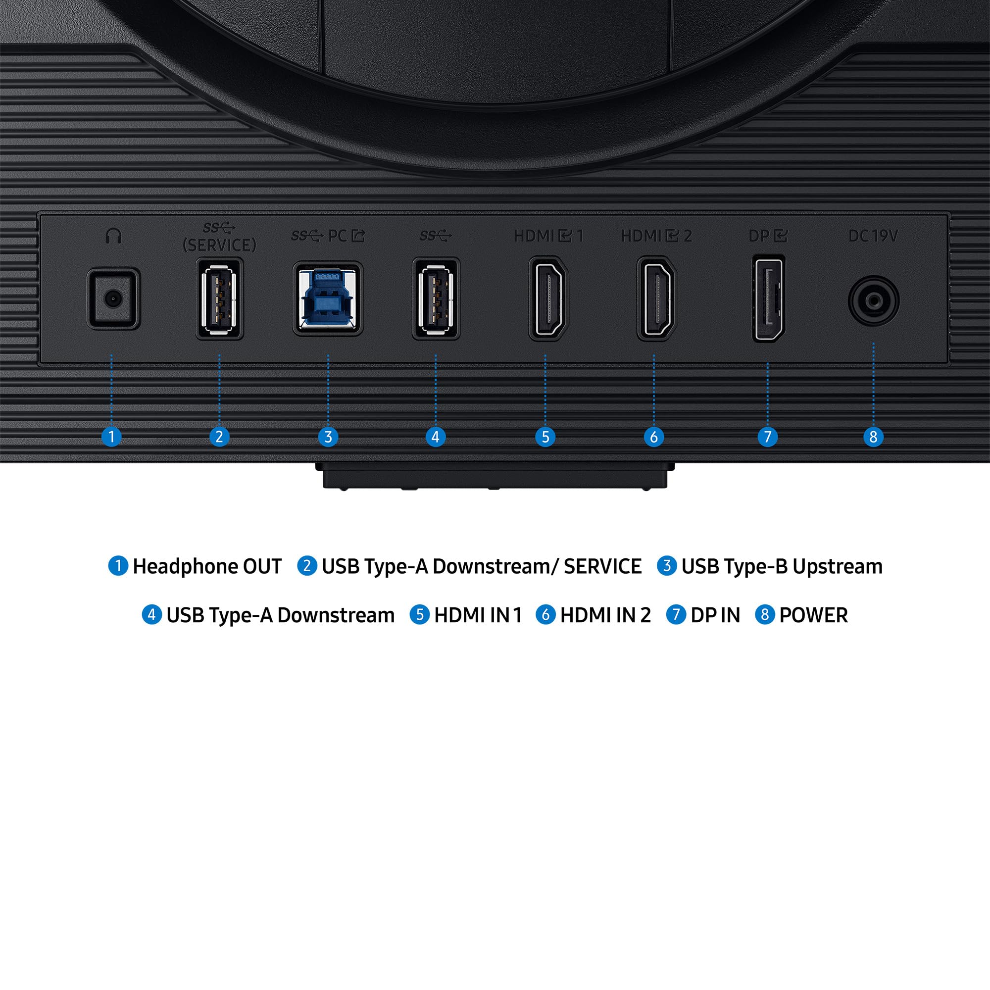 Samsung 27 Zoll Odyssey G70F Gaming Monitor, PC-Bildschirm mit IPS-Panel, 3.840 x 2.160 Pixel (UHD), 180 Hz (4K)/360 Hz (Full HD), 1 ms (G/G), AMD FreeSync Premium Pro, NVIDIA G-Sync, LS27FG702EUXEN