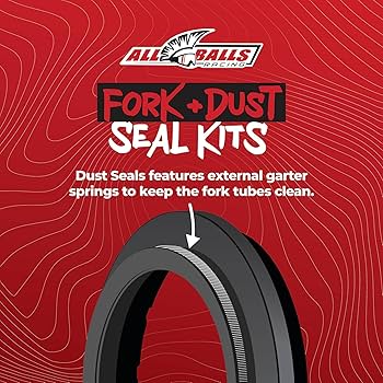 Amazon.com: All Balls Racing 56-144 Fork and Dust Seal Kit