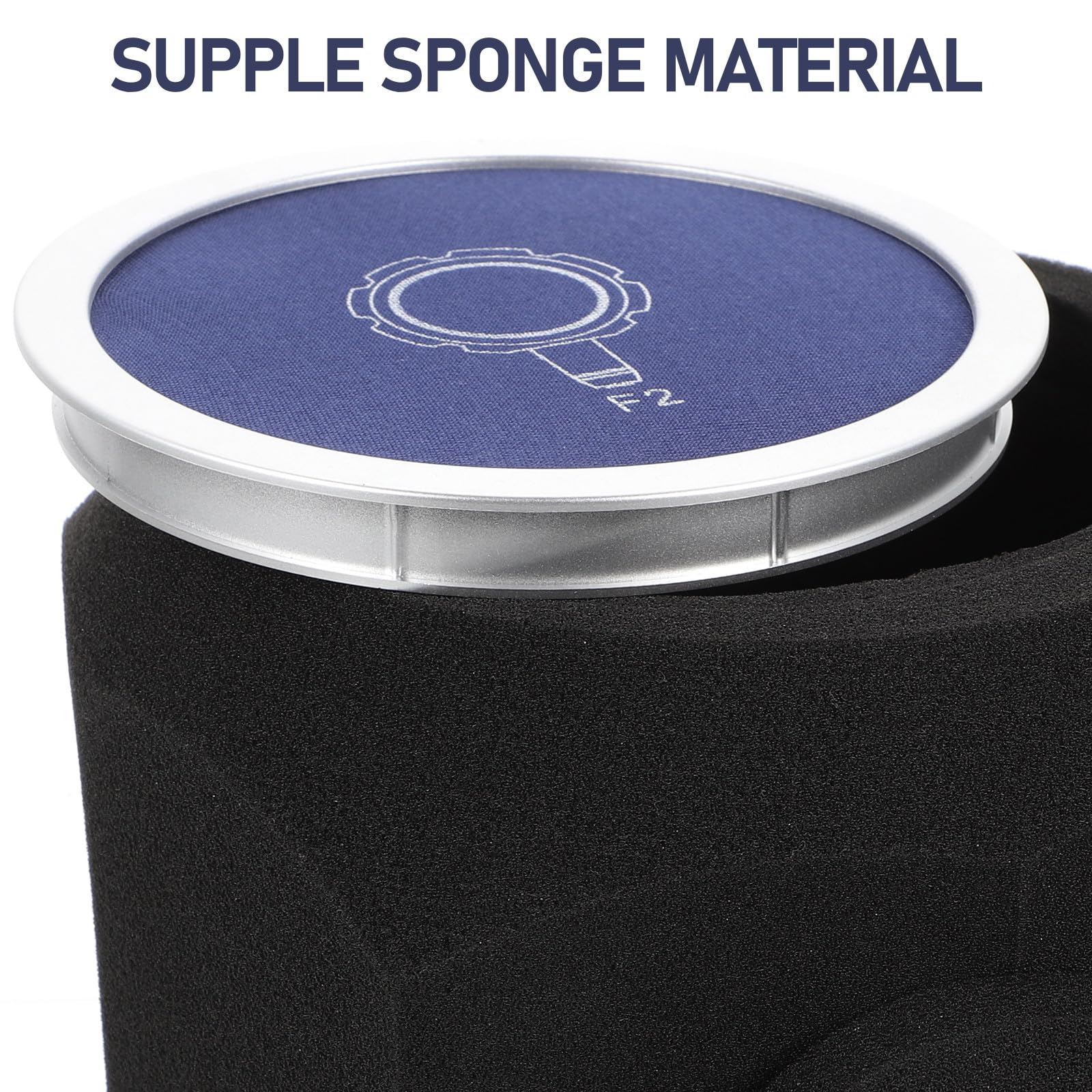 MAGICLULU Micrófono Profesional Filtro Parabrisas Protector de Viento Azul para Micrófonos de Transmisión y Uso en Estudios de Grabación