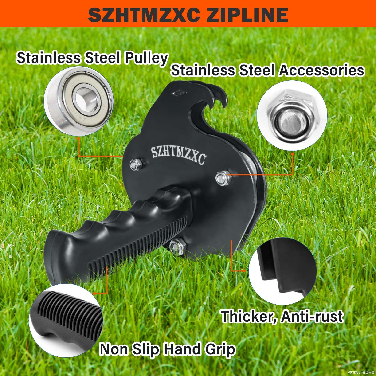 Amazon.com: SZHTMZXC 110/150/180/230ft Zipline Kit for Kids and