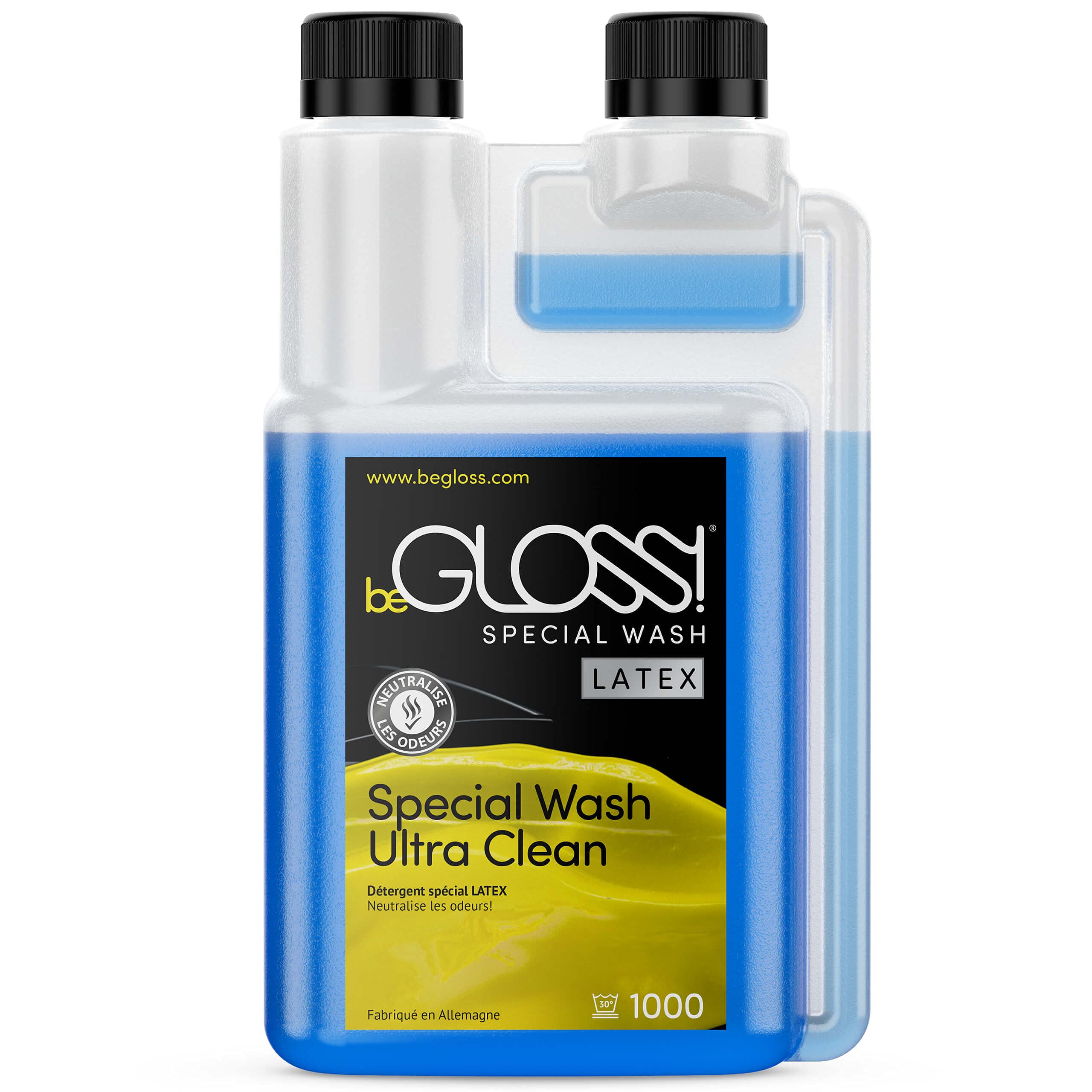 beGLOSS Special Wash LATEX 1000 - Nettoie et purifie de façon hygiénique