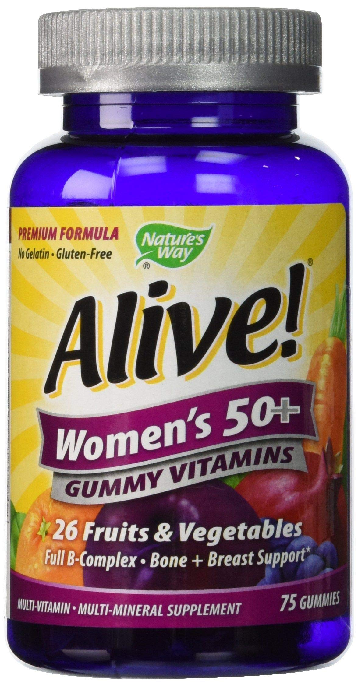 Natures Way Gummy Alive Wmn 50+