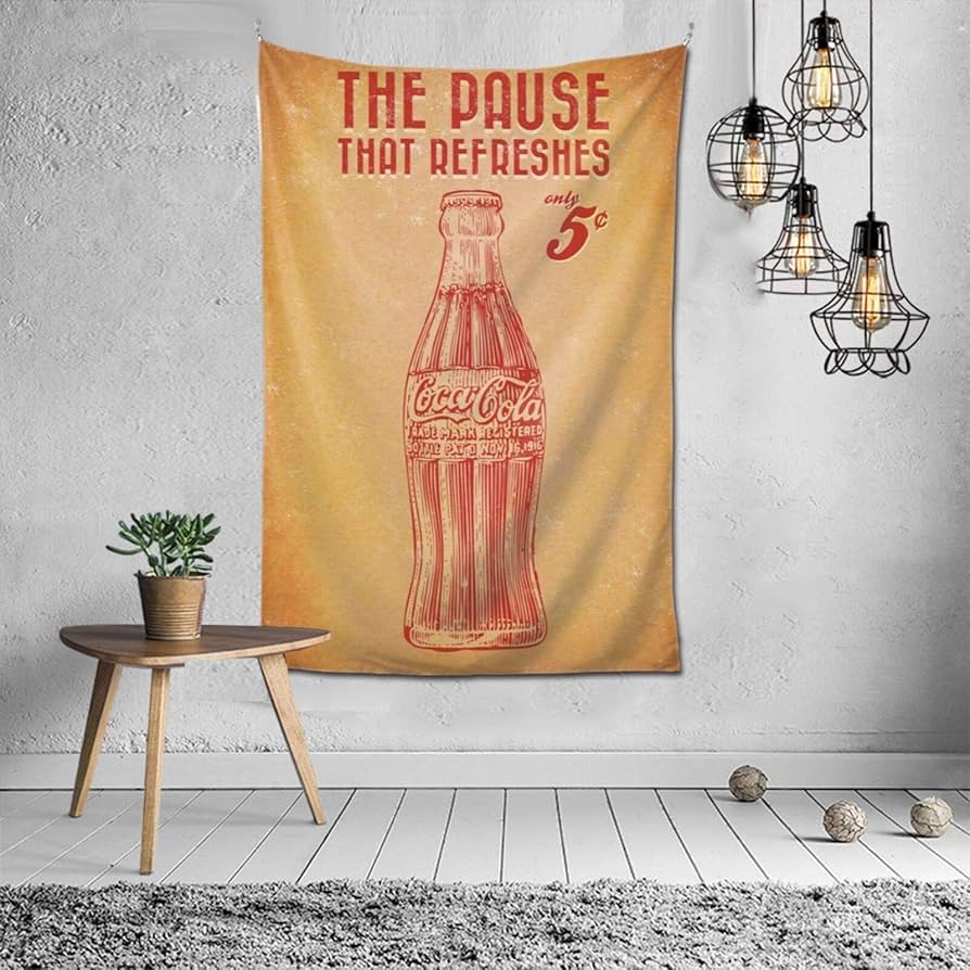 Amazon.co.jp: タペストリー 壁掛け アメリカン ヴィンテージ風