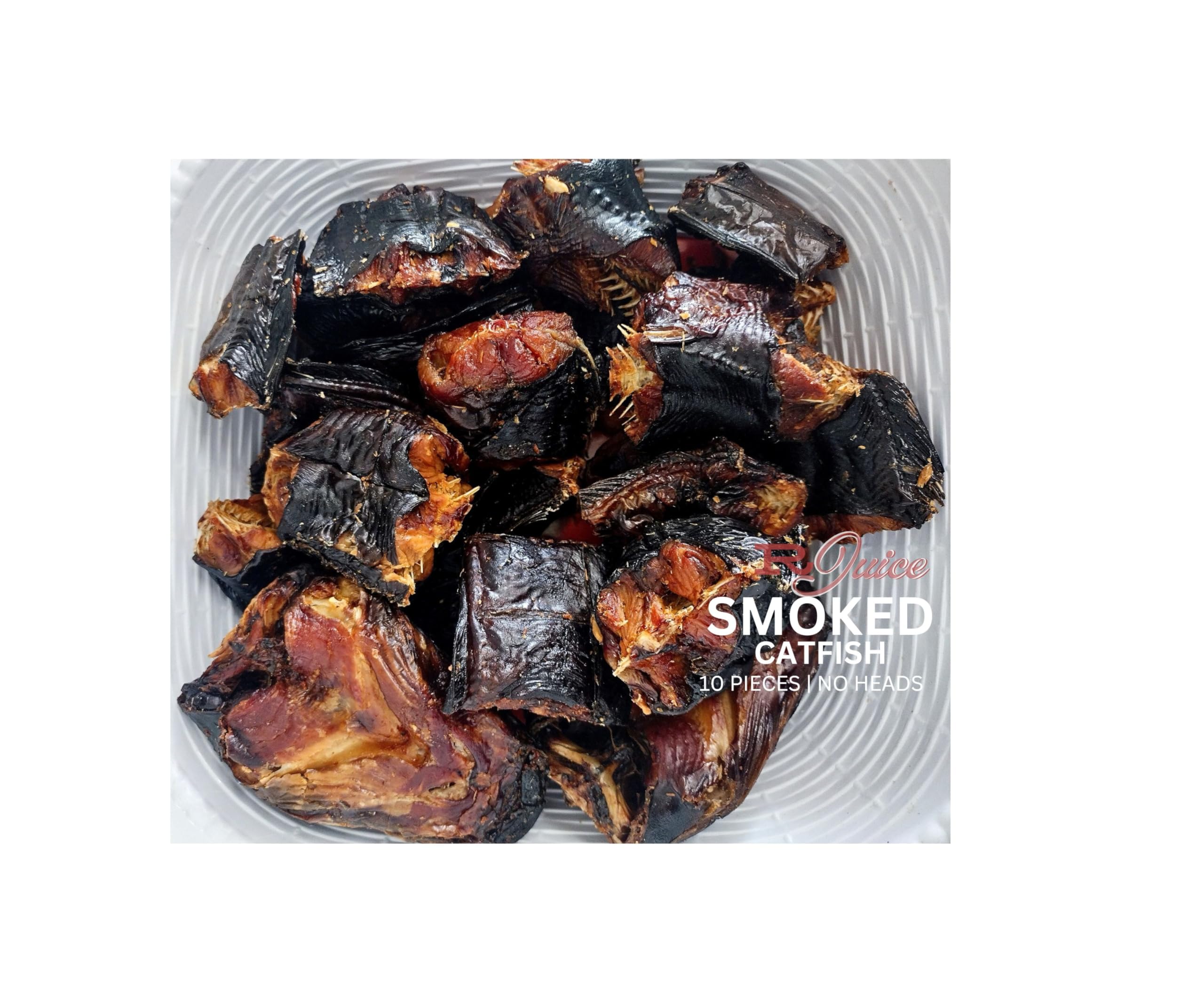 Smoked Dry Catfish 1.09LB | 10 Pieces | With No Heads