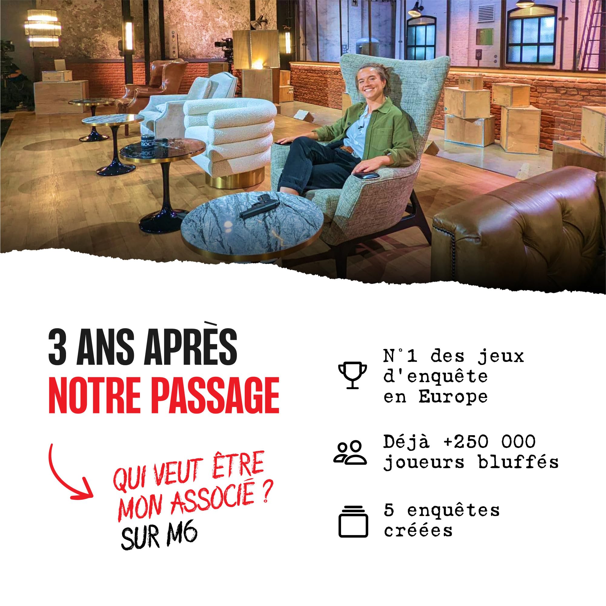 La Grande Illusion - Enquête immersive à Paris en 1947 – Jeu d’Investigation & énigmes historiques - Escape Game narratif (3h de Jeu, 1 à 5 Joueurs, dès 14 Ans, Connexion Internet)