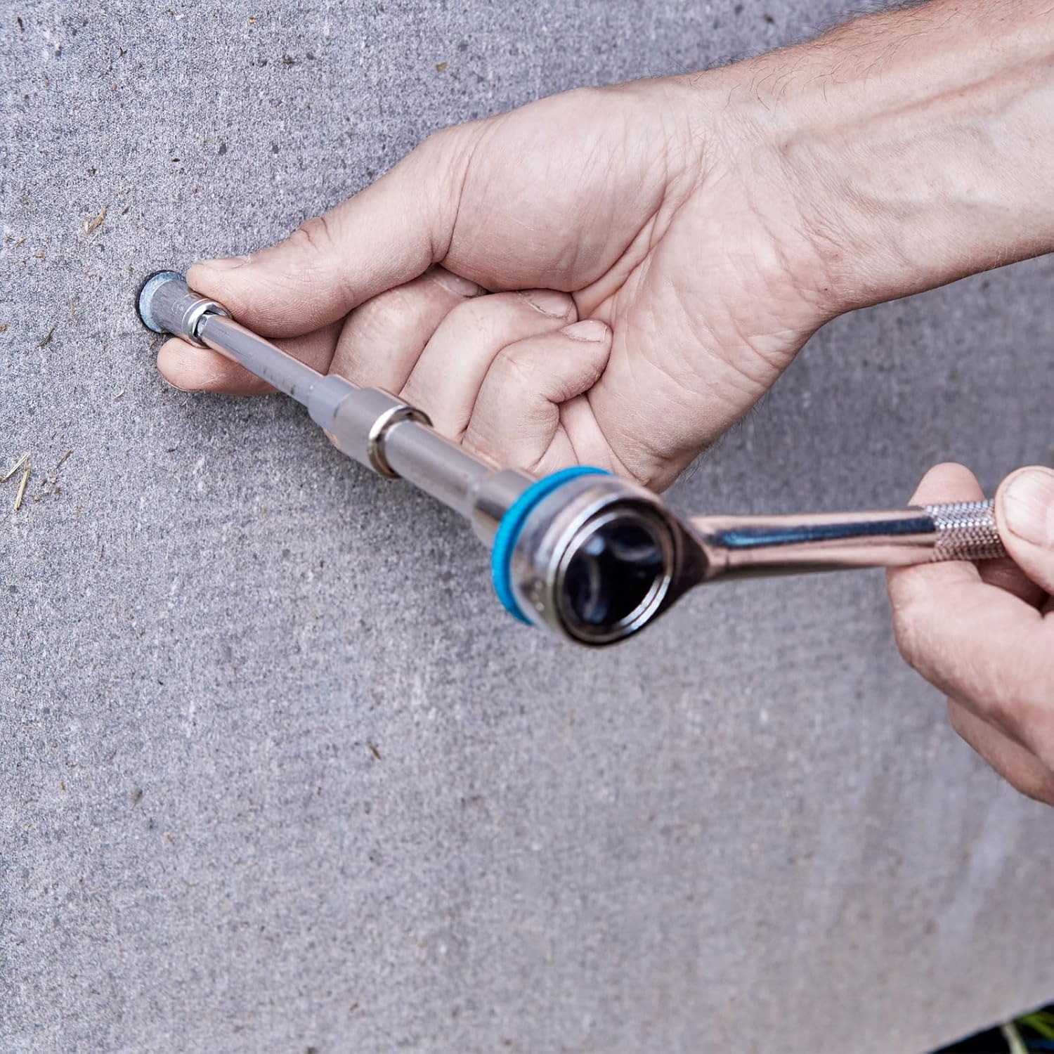 HARFINGTON 3個 6ポイントソケット 1/2インチドライブ x 15/16インチ SAE 長さ7.8cm ディープソケット