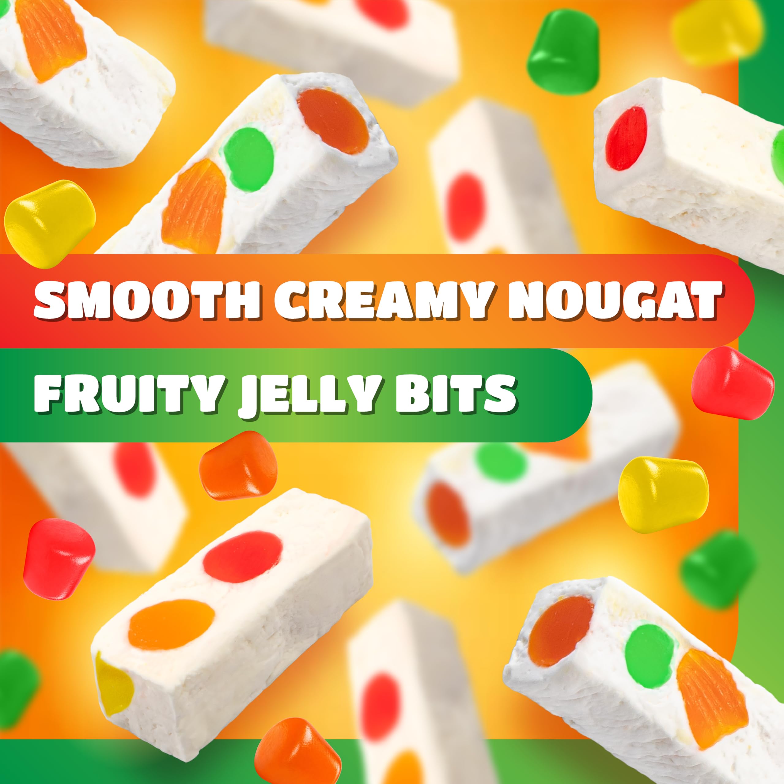 Amazon.com : Jujube Nougat, Nougat Candy with Fruit Jelly Pieces