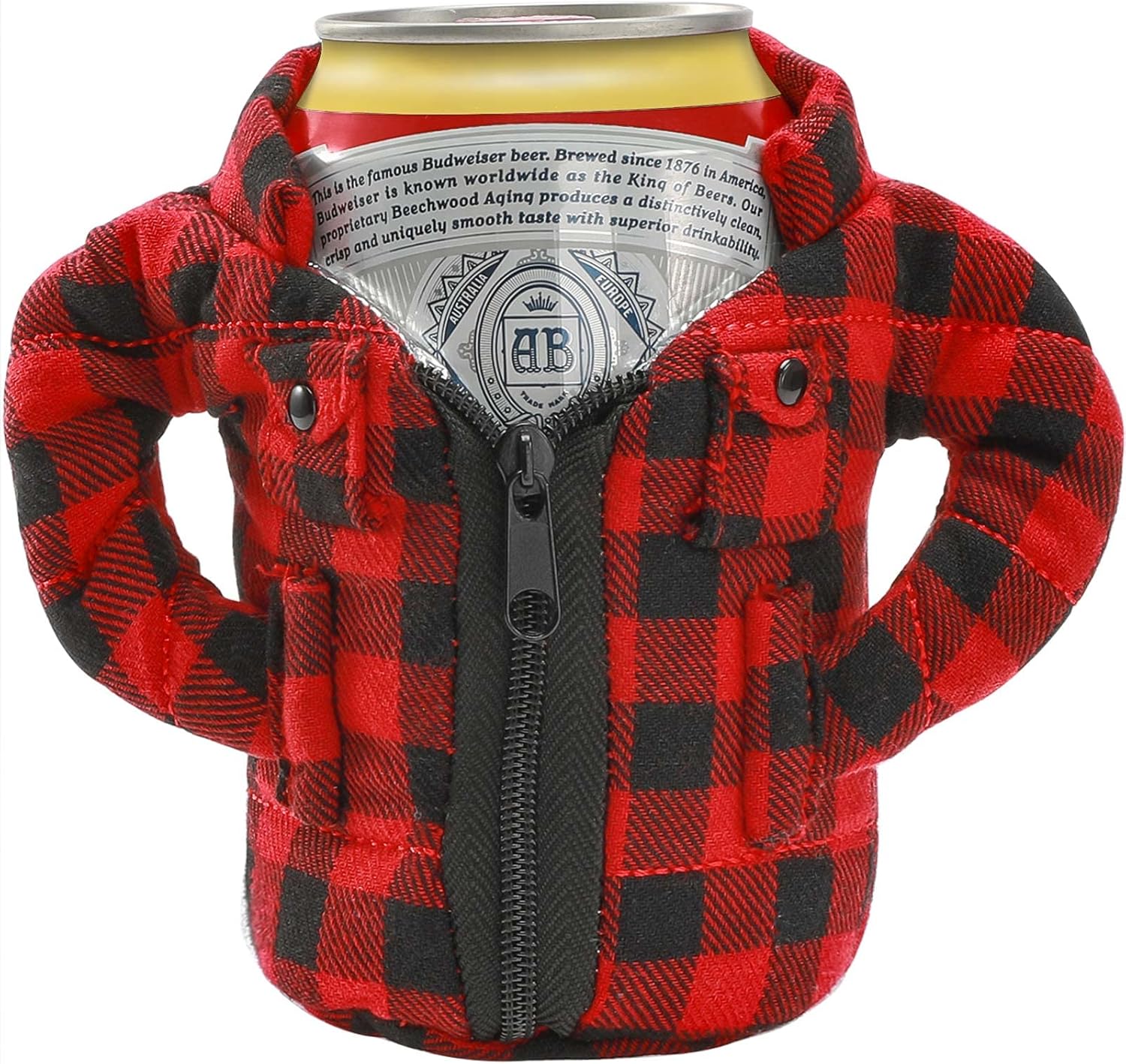 Beverage Jacket Can Cover Drink Insulated Coolers For 12oz Fun Gifts for Family and Fiends