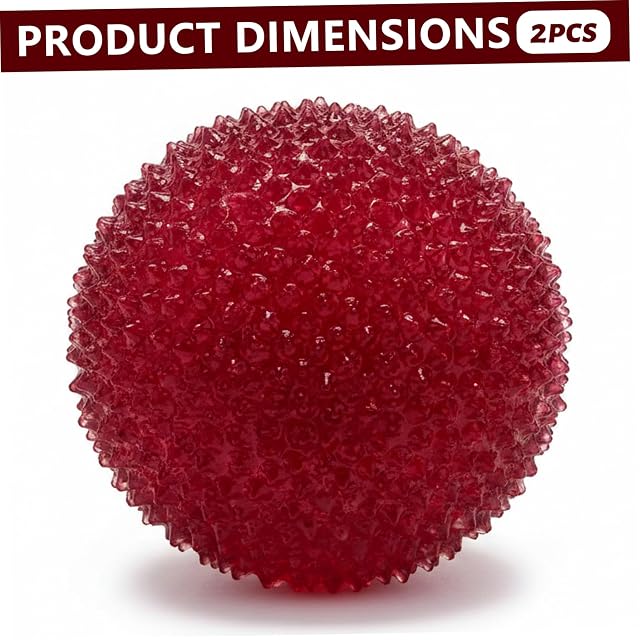 Foto 5 de 5 de Pelota antiestrés Specks 2 Unidades Pelota antiestrés crujiente crujiente Juguete con Textura de Lodo…