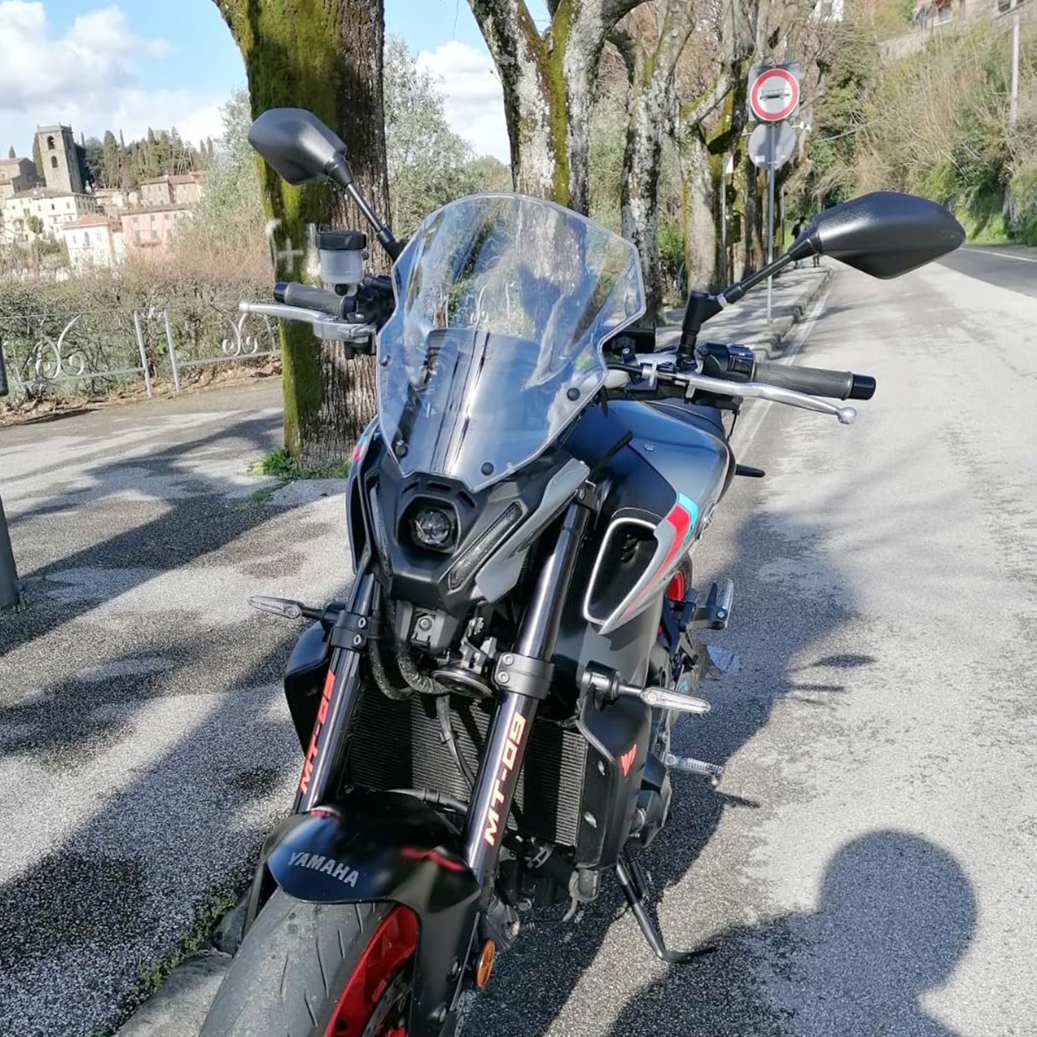 Couvercle Phare Avant Supérieur Yamaha MT-09 / FZ-09 2017-2020 - Non Peint