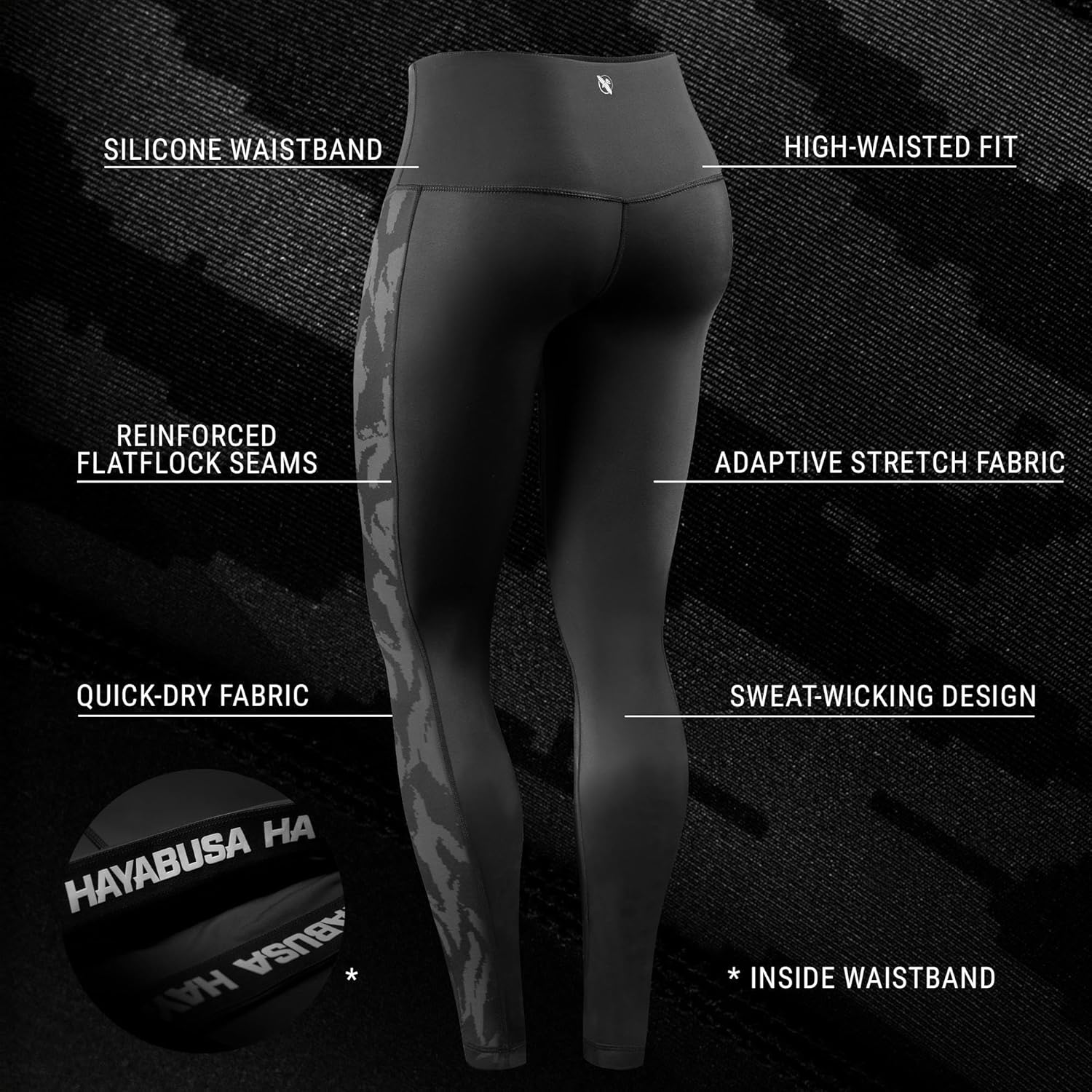 Hayabusa Women's Apex Jiu-Jitsu Compression Spats - Image 6