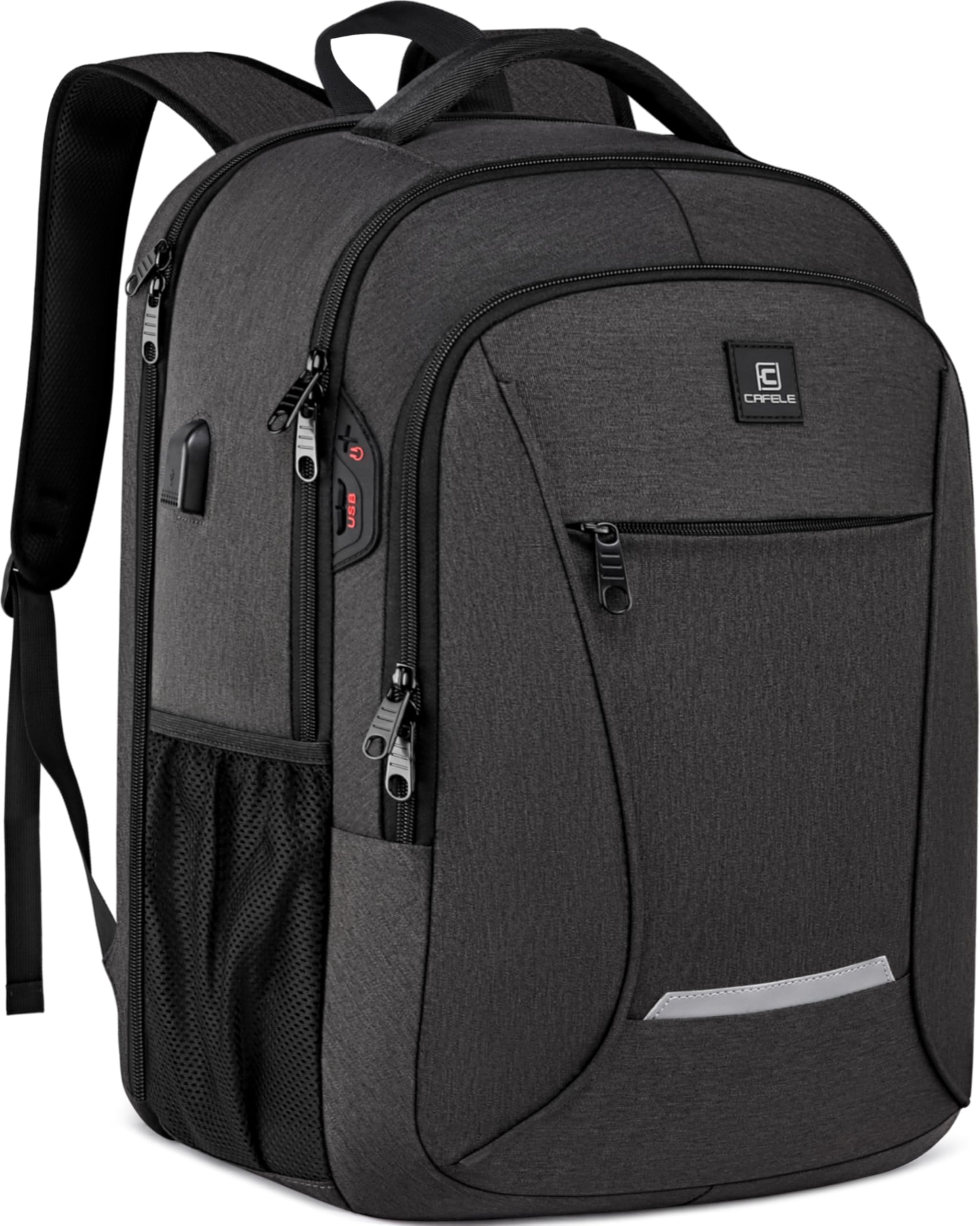 TSA Friendly Flight Approved Business Backpack, Water-resistant Lightweight School Rucksack