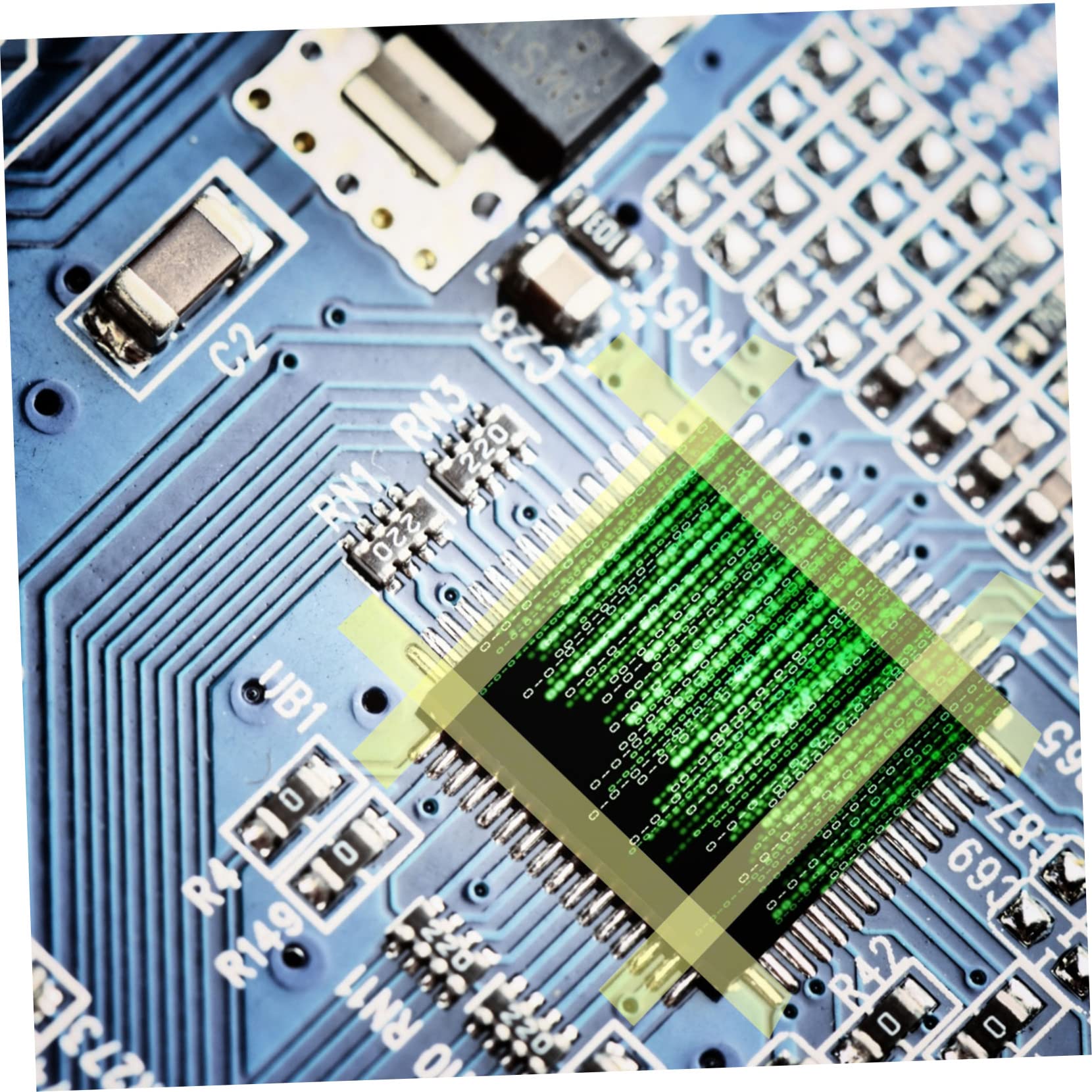 ULTECHNOVO 15 Nastro Isolante Termico Ad Alta Temperatura Nastro Adesivo Per Saldatura e Elettrici e All Per Pcb e Fissaggio Imballaggi