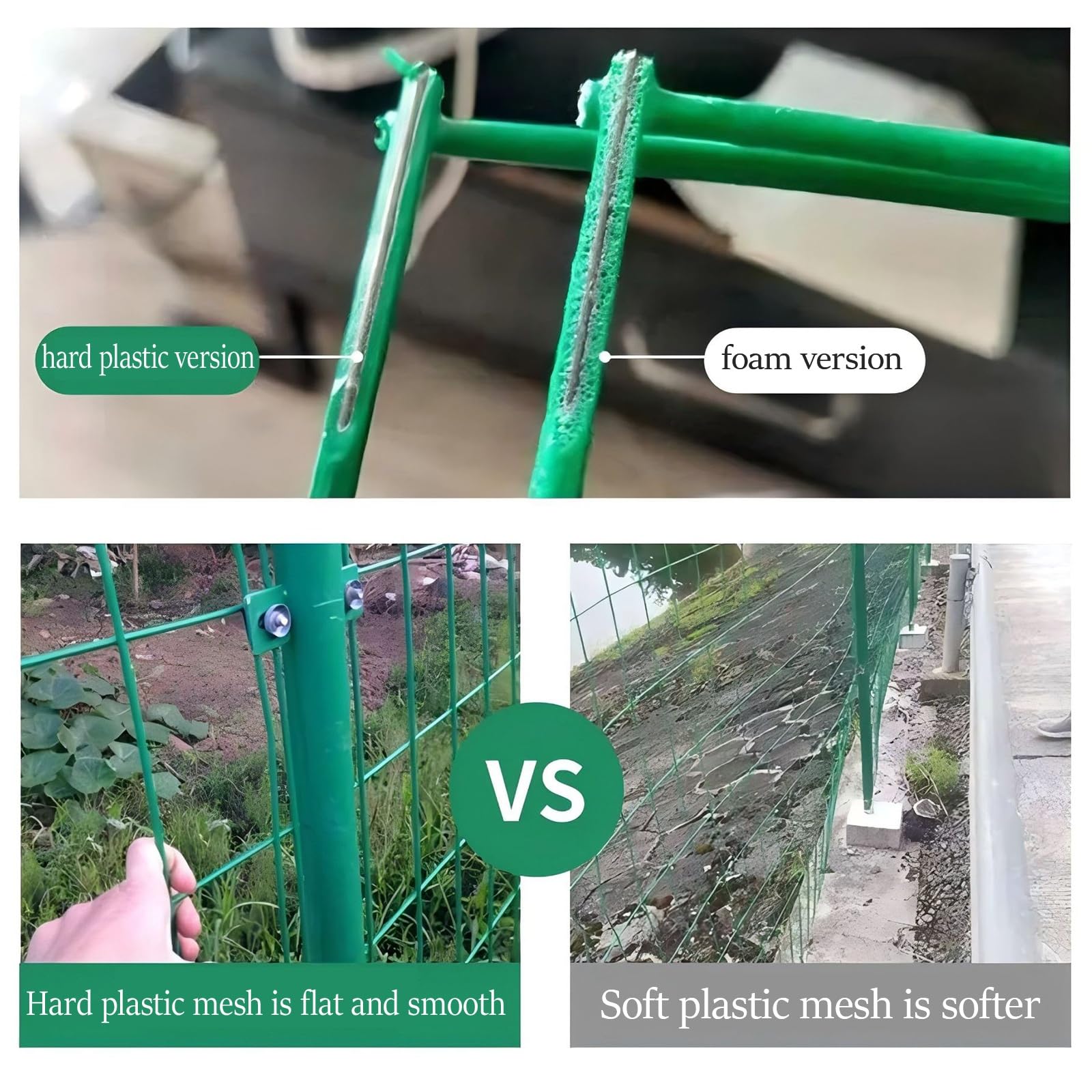 Rete da Giardino Extra-Resistente con Maglia Uniforme per Rose Rampanti Piante Rampicanti e Progetti di Recinzione Agricola(1.5x30m,2mm)