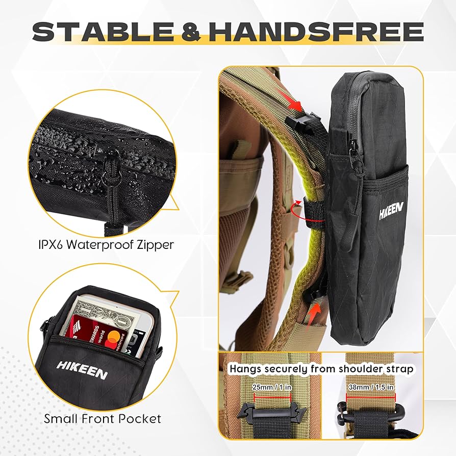 iPhoneケース BAGJACK - SMARTPHONE STRAP 25mmCOBRA AND X-PAC SMARTPHONE STRAP WITH 25mmCOBRA AND X-PAC POUCH #ELIMINATOR