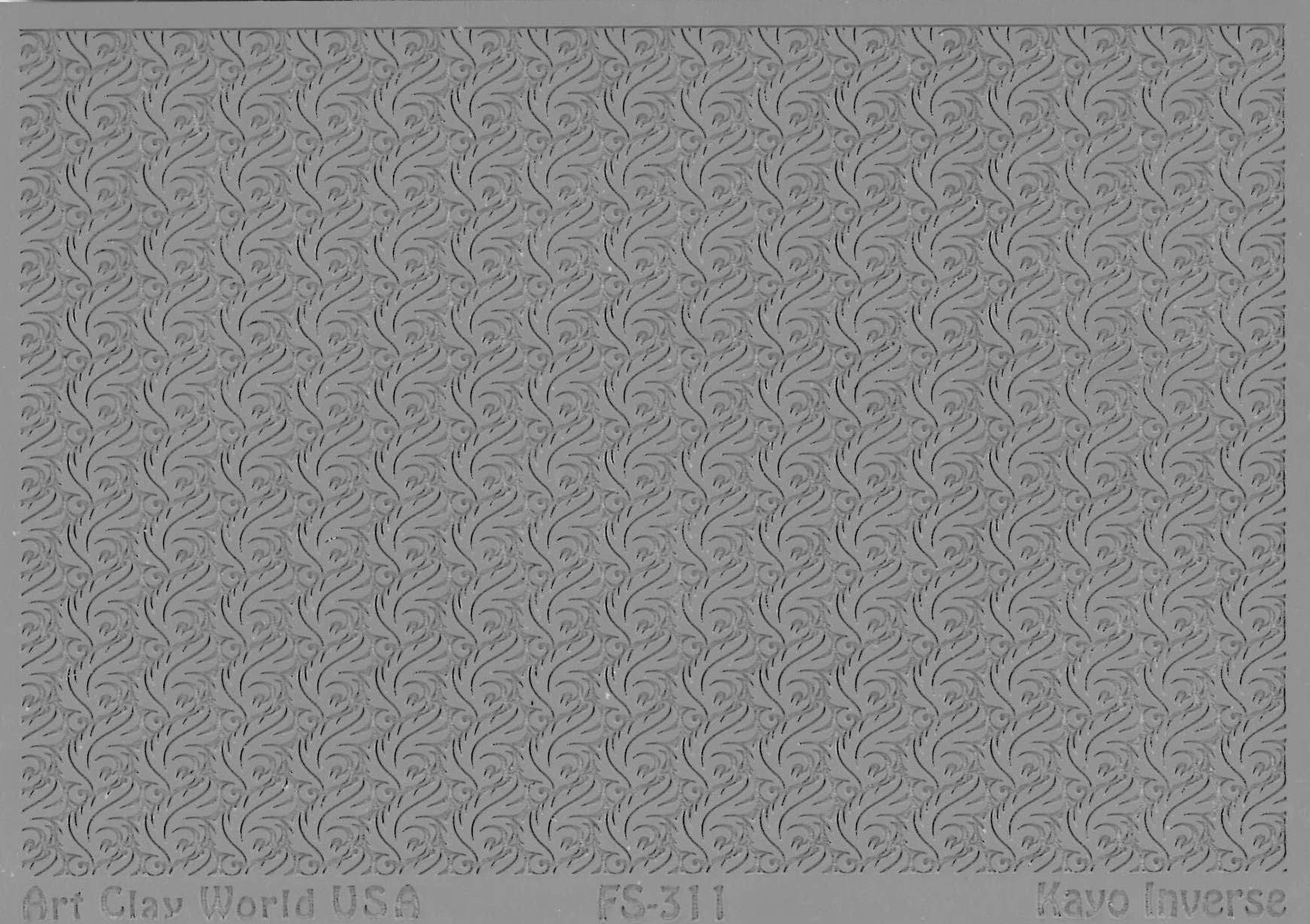 Flexistamps Texture Sheets Kayo Inverse Design - 1 Pc.