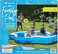 Vista 4 de Members Mark - Alberca elegante familiar de 3 m de largo, 2 asientos inflables con respaldo. Nueva versión