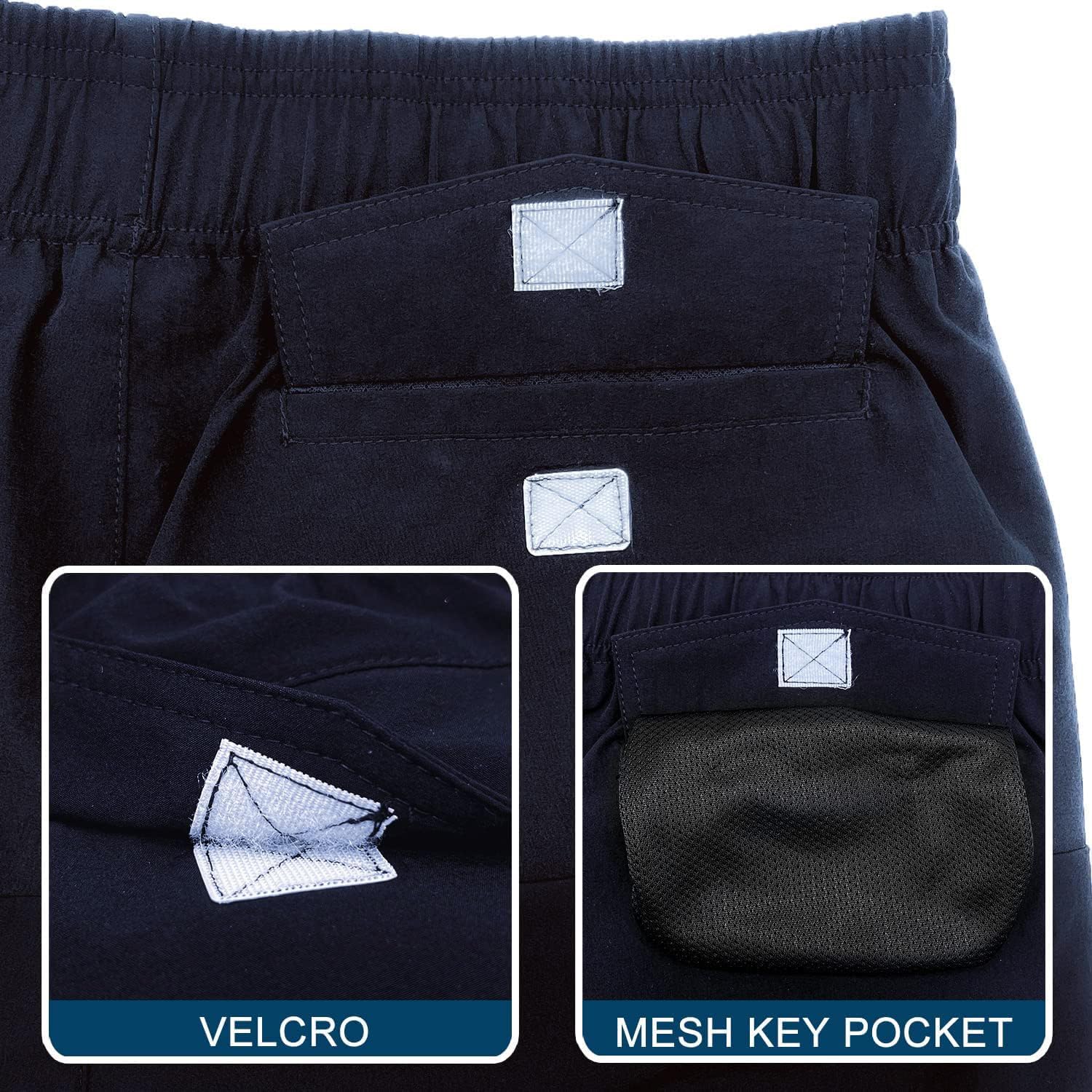 HODOSPORTS Mens Swim Trunks 7" Quick-Dry Swim Shorts with Mesh Lining and Pockets - Image 5