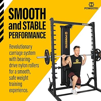 Amazon | Powertec (パワーテック) フィットネスローラー スミスマシン