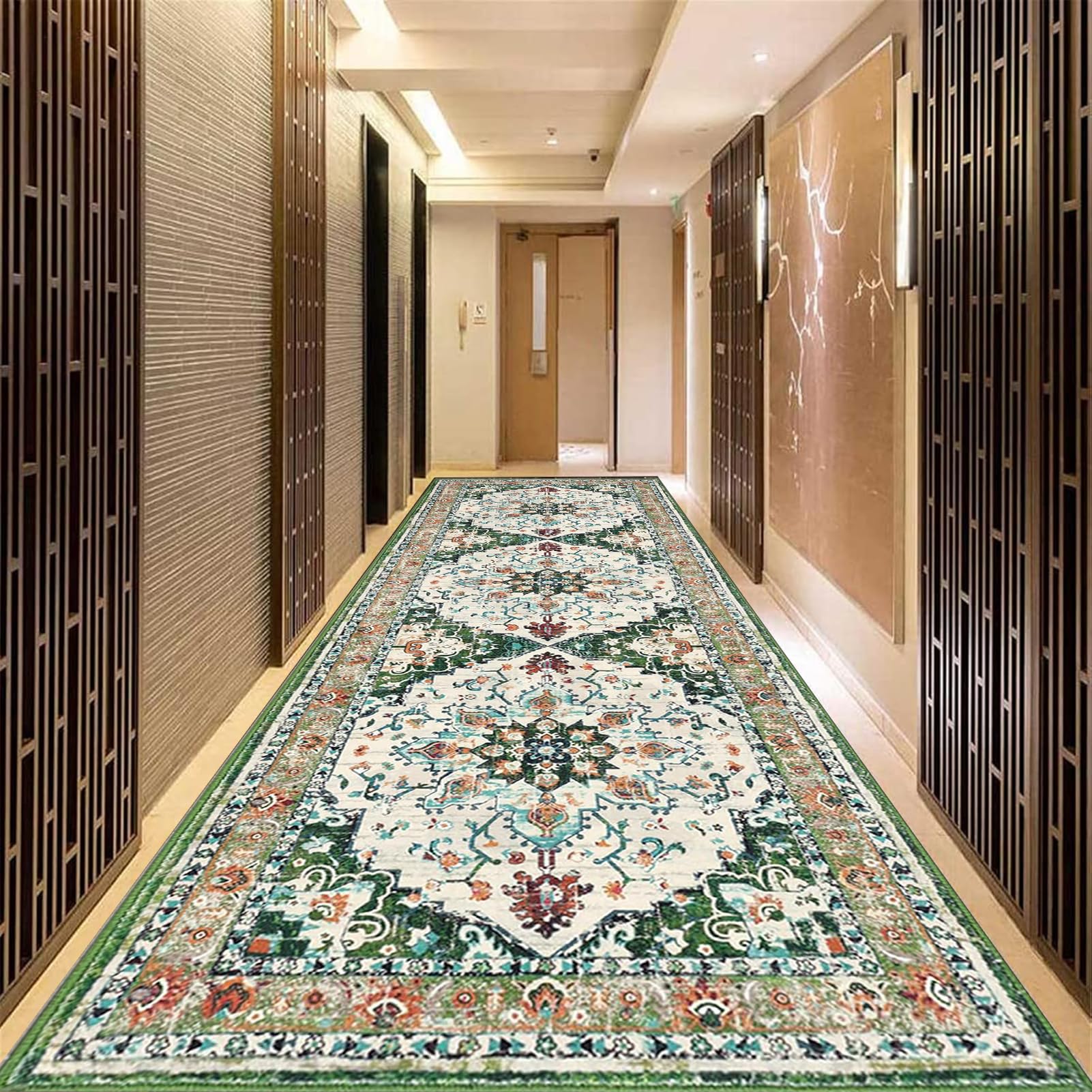 Paillasson intérieur vintage grand format pour une maison accueillante