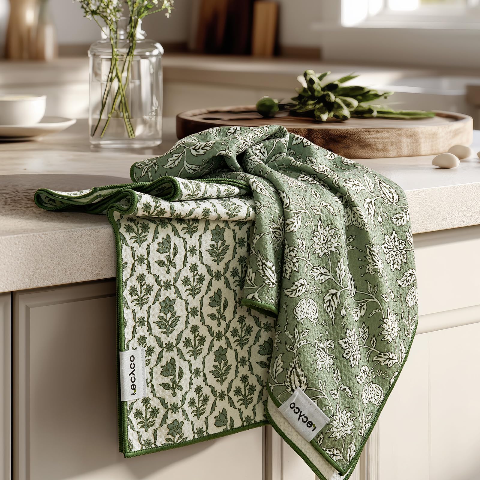RECYCO Waffle Kitchen Towels
