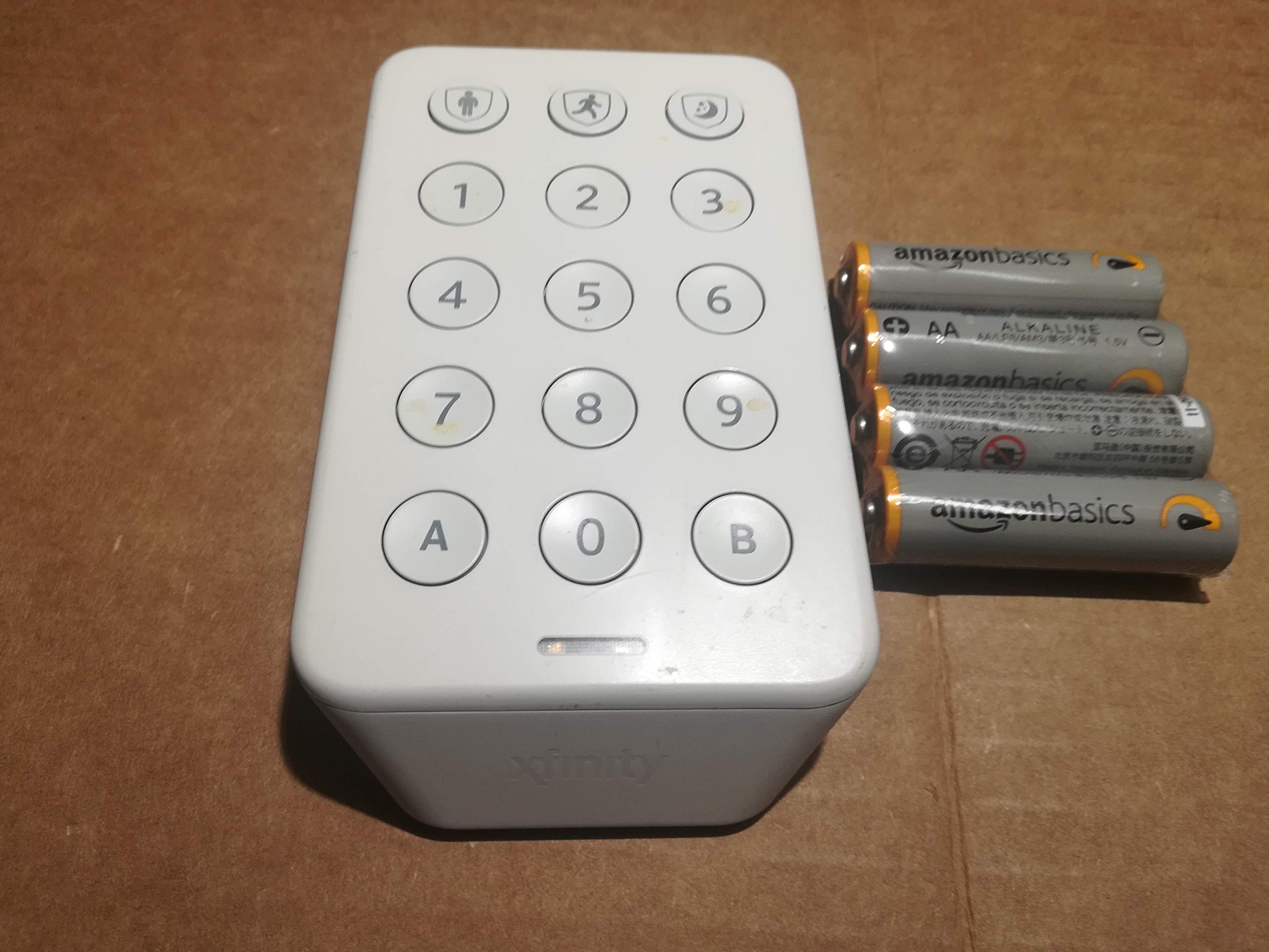 XHK1-UE Keyboard Security System for Home Xfinity with 4 Batteries