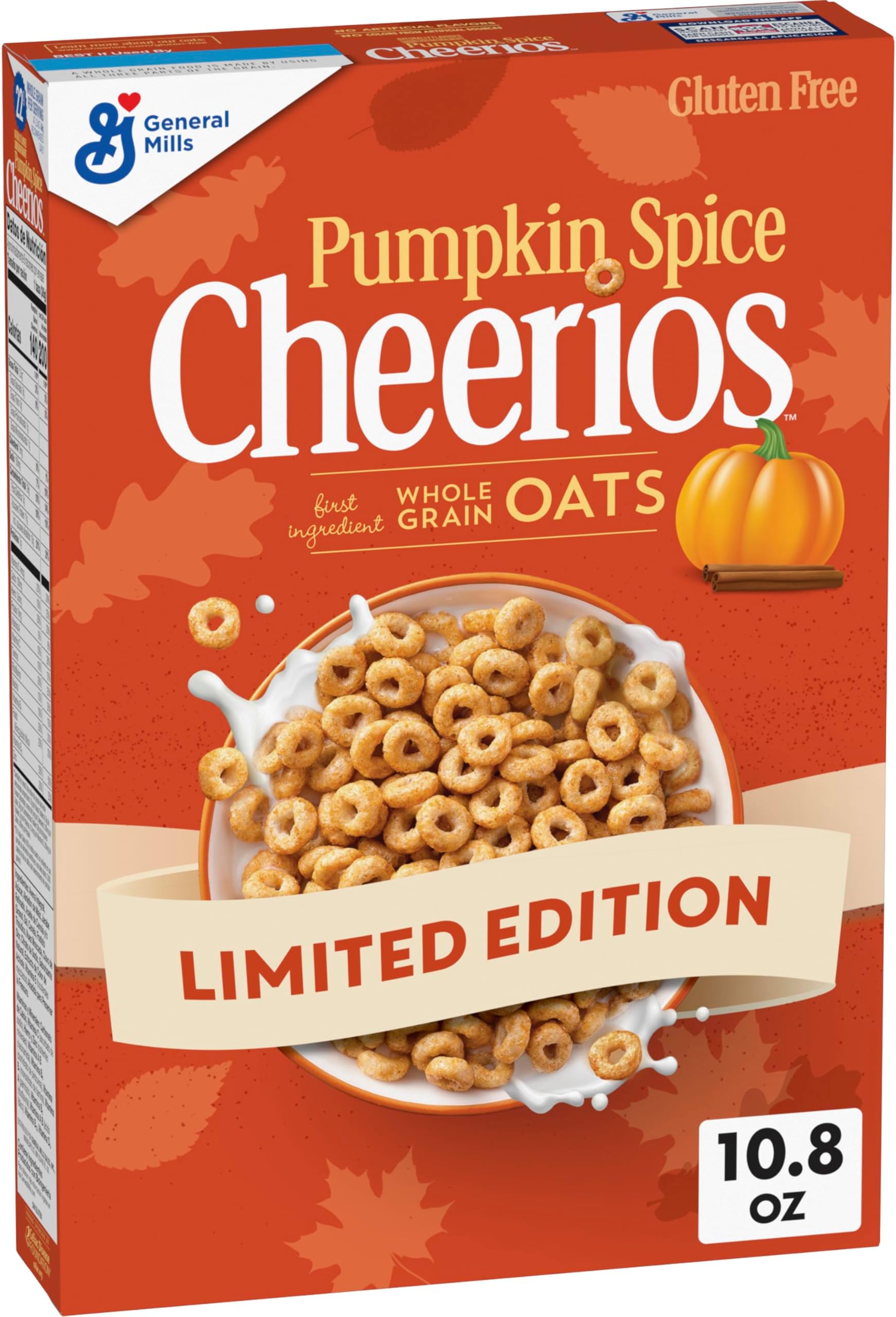 Pumpkin Spice Cheerios - 10.8 Oz