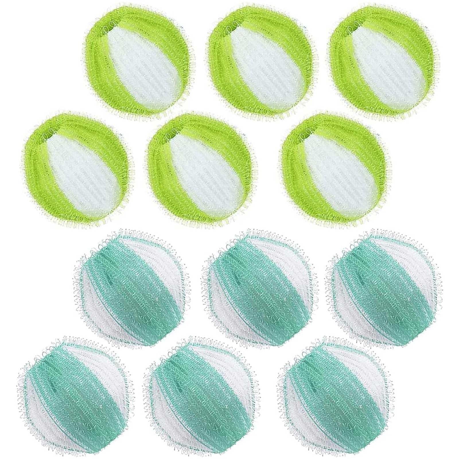 12 PCS pet Hair Remover Washing Machine, Reusable Washing Machine Lint Remover, Laundry Balls Shaped Pet Hair Remover