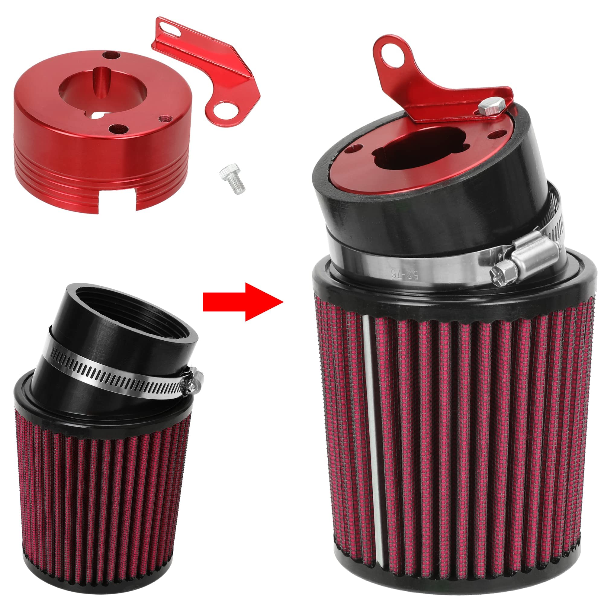 Buy GREHUA Upgrade Air Filter Adapter Jet Kit for Predator 301cc 420cc
