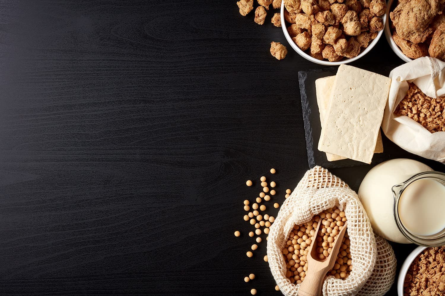 Mynatura Bio Sojamehl geröstet I Aus Sojabohnen I Soja I Vegan I Zum Backen und Kochen I Mehl-Alternative I Im Beutel (3x 1000g)