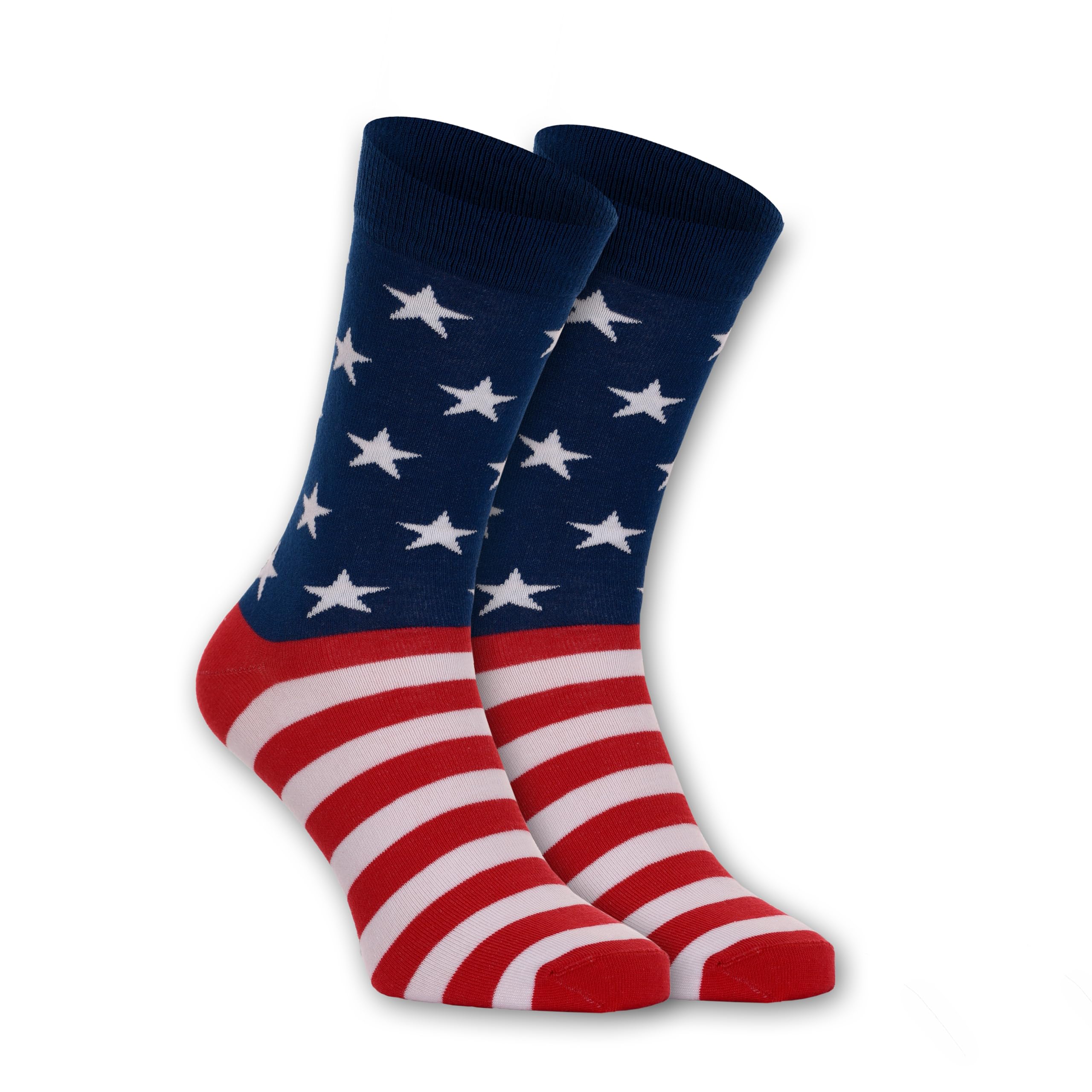 Euroscarves Country-Themed Socks, X-Large (USA Flag), Usa Flag, X-Large