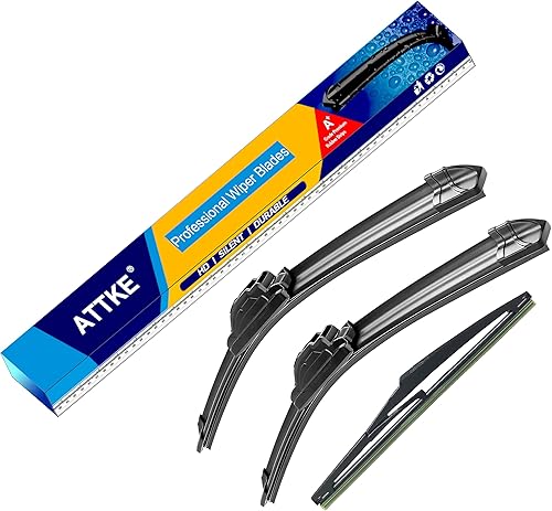 Miniatura 1 de 3 limpiaparabrisas delantero de 26 pulgadas + 16 pulgadas + limpiaparabrisas trasero de 10 pulgadas para Toyota Rav4 2013 2014 2015 2016 2017