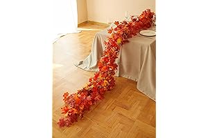 Thanksgiving Decorations - Fall Decor - Fall Garland - 9FT Autumn Maples Leaf Garland