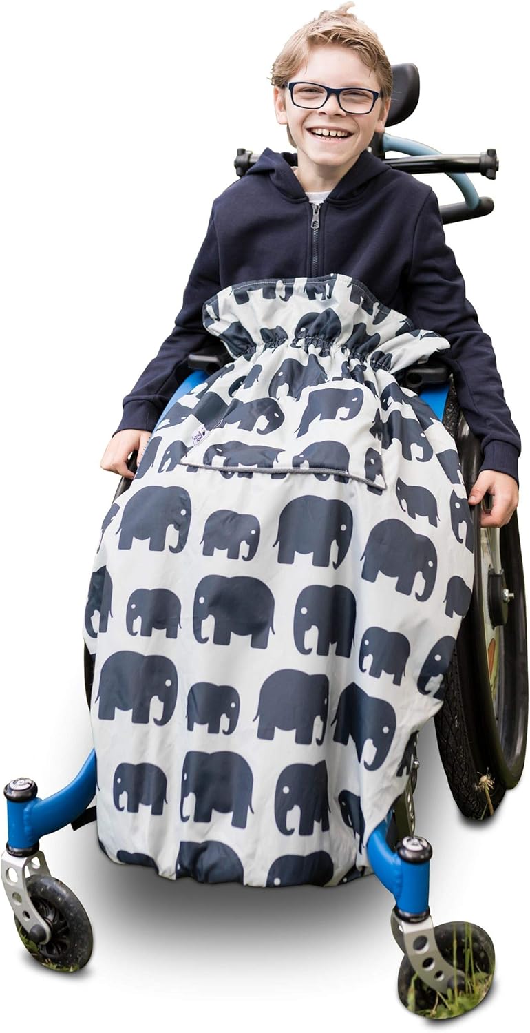 100 Waterproof FleeceLined Wheelchair Cozy Wheelchair