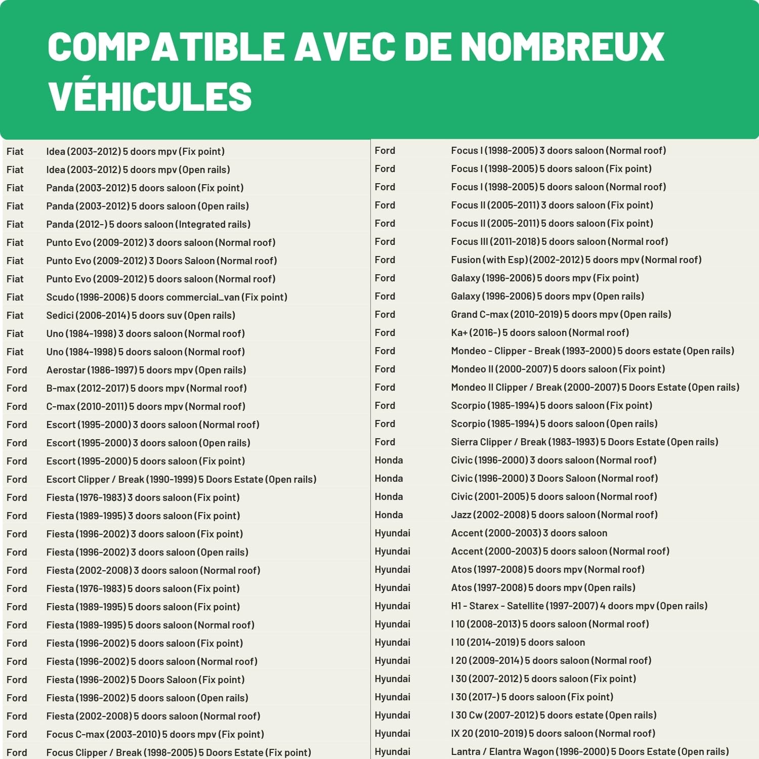 Mont Blanc Porte-vélos sur Hayon Rear Trail Hatch H - 3 Vélos | Porte-vélos sur hayon, 3 vélos, charge 45 kg. Coussins caoutchouc anti-rayures, sangles incluses, sans attelage.