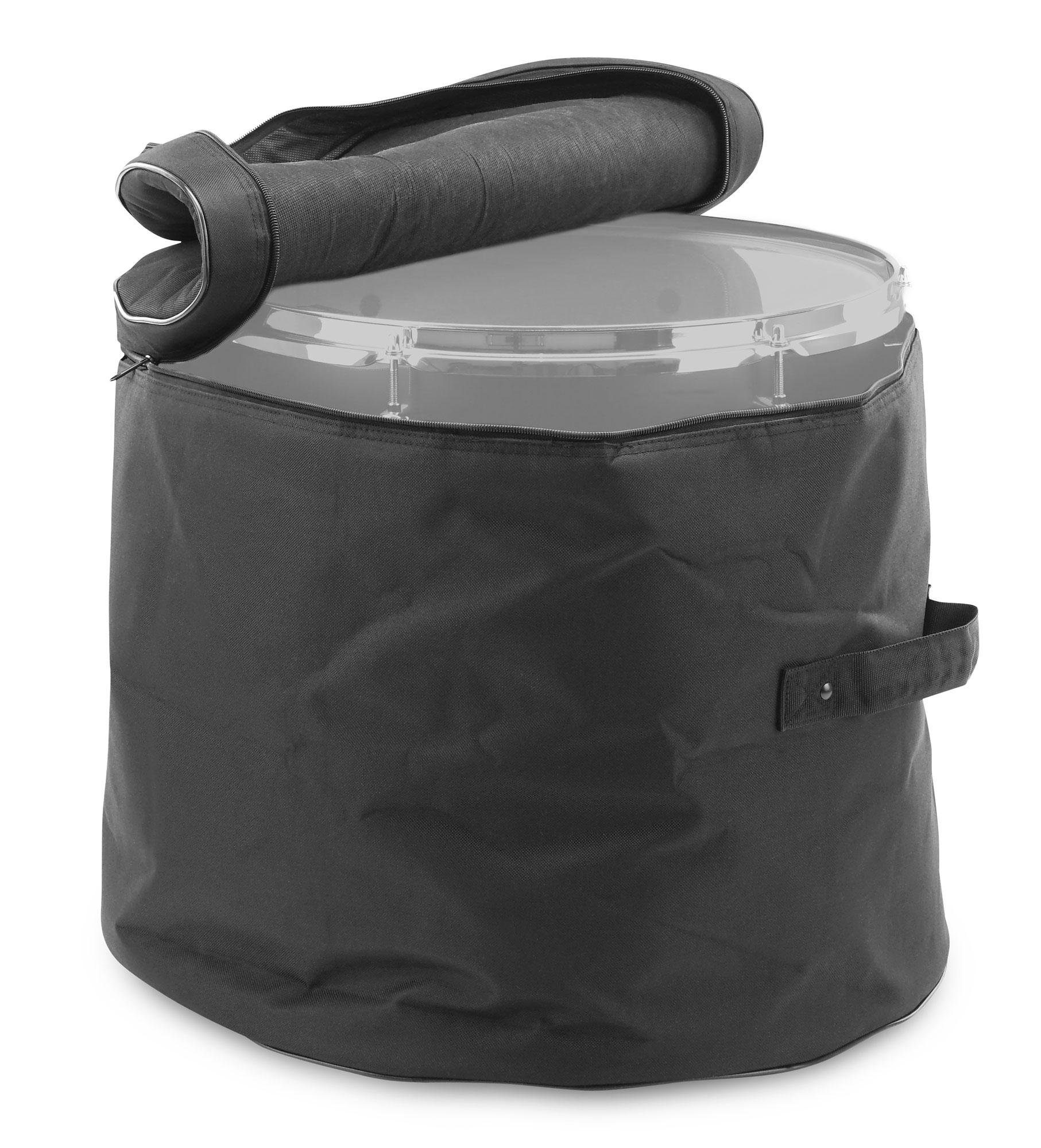XDrum Classic Drumbag, borsa per batteria per Floor Tom misura 14"x14" (diametro: 14", profondità: 14", idrorepellente, imbottitura interna, maniglia robusta) Nero