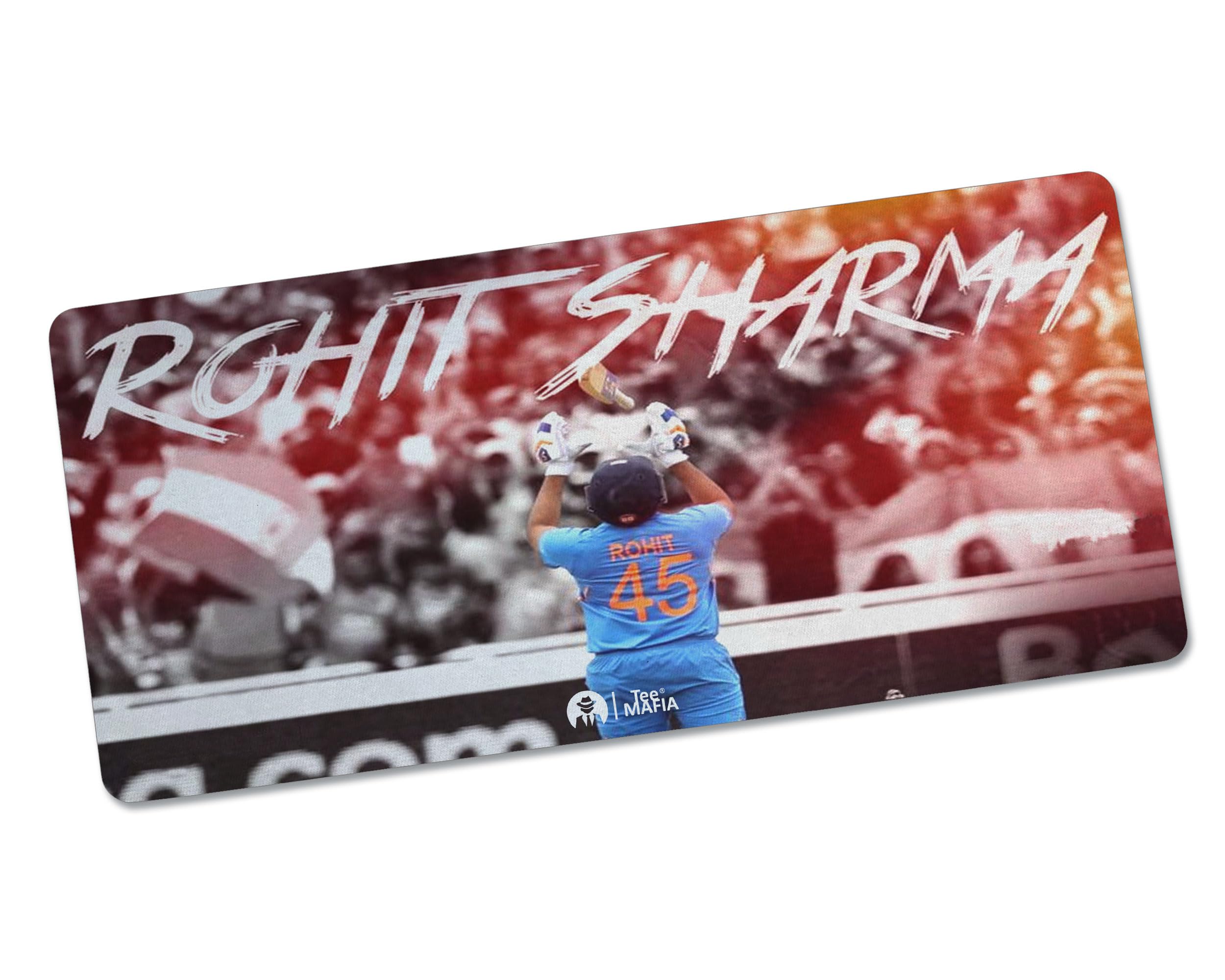Tee Mafia Legend Hitman Sharma Mouse Mat - Printed Large Extended XXL Mouse Pad for Laptop, Desktop, PC for Gaming Table Mat - Anti-Skid Rubber - [11 x 23in] - Pack of 1 (Rohit Sharma)-image-35