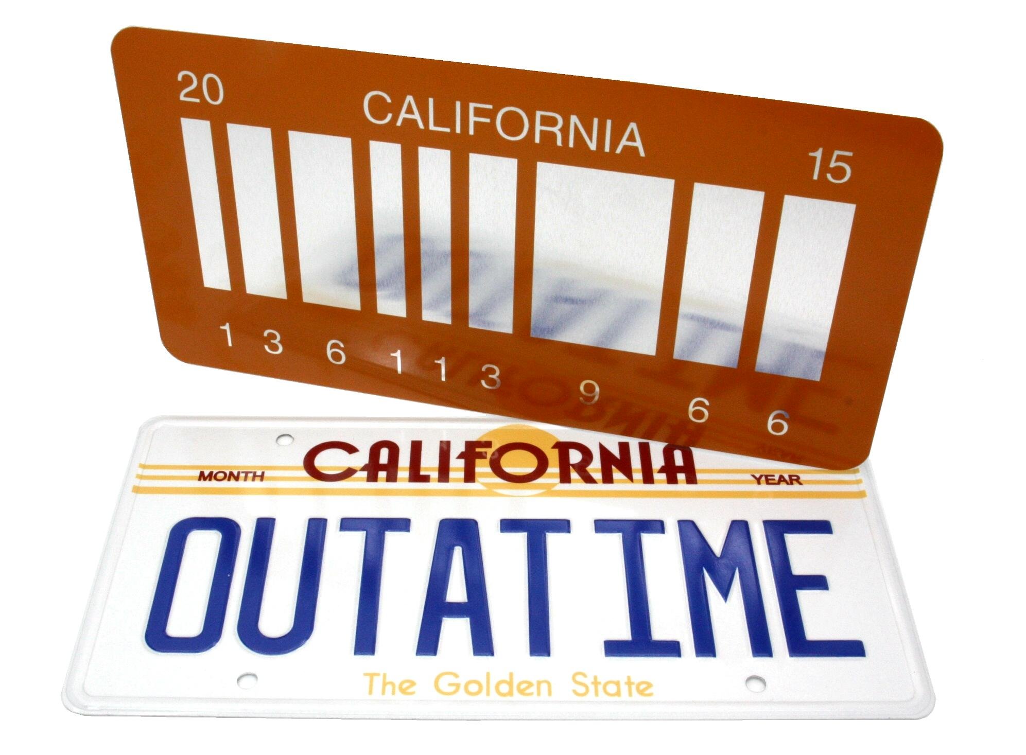 Amazon.co.jp: バック・トゥ・ザ・フューチャー デロリアン ナンバー