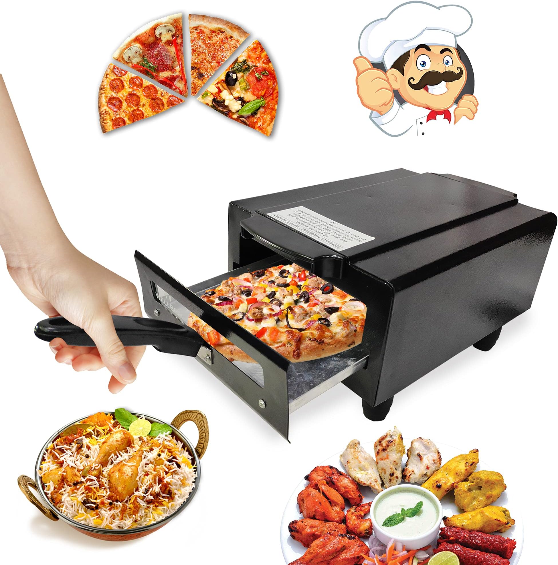 WellBerg Electric Tandoor (16 INCH ELECTRIC TANDOOR)