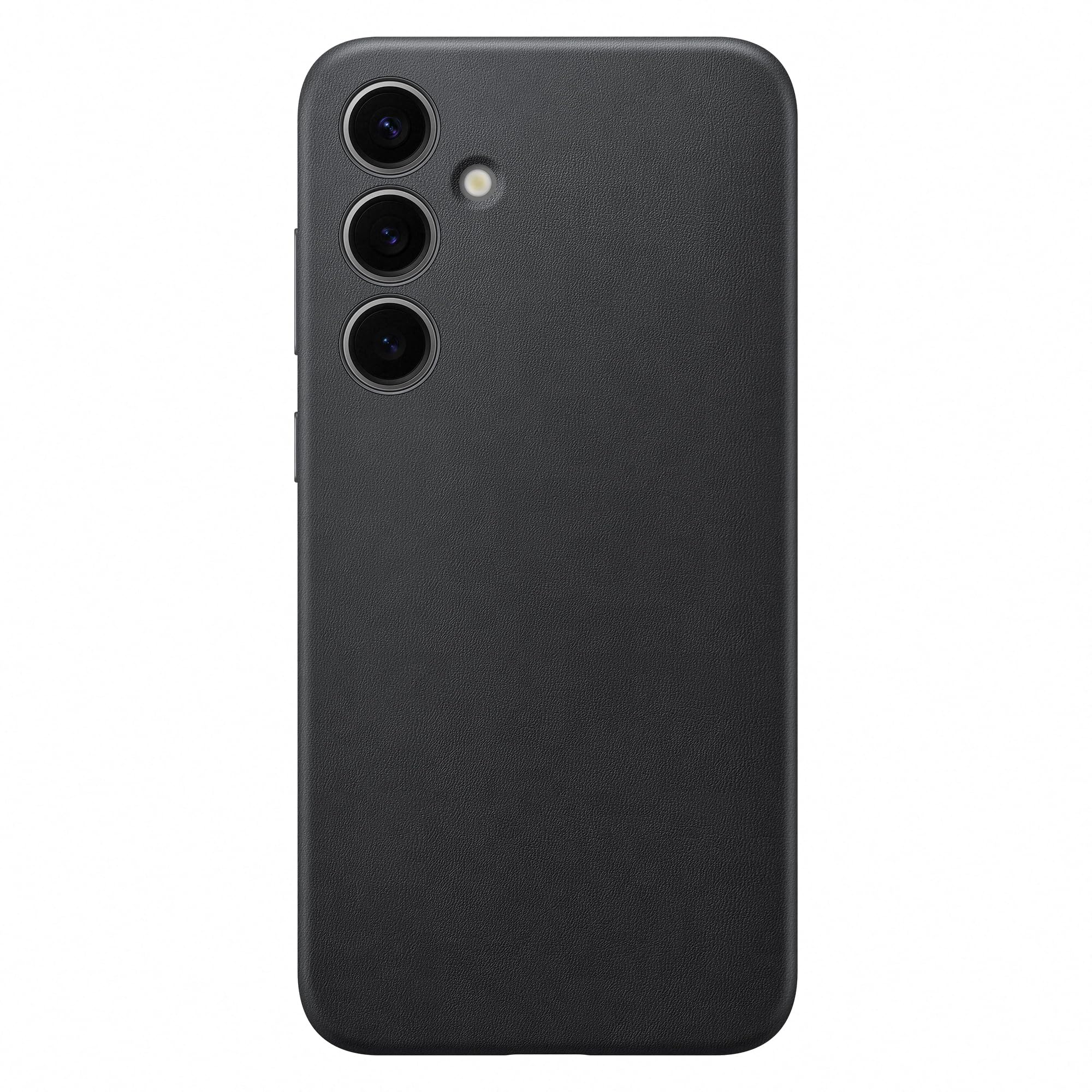 Samsung Galaxy Official S24+ Vegan Leather Case, Black