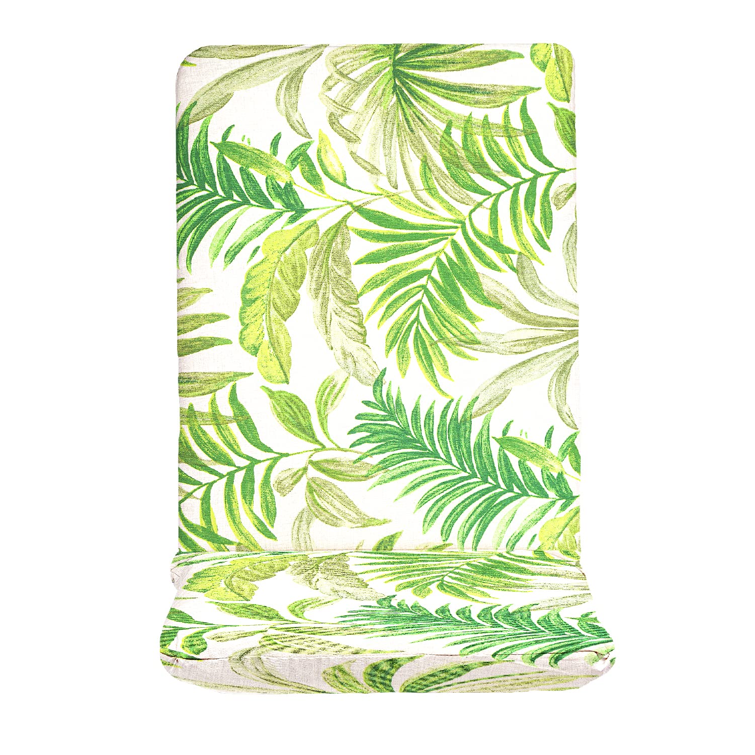 TIENDA EURASIA® Cojín para Tumbona de Jardín - Estampados Tropicales - Cojín Acolchado Relleno de Fibra - Medidas 120-180 x 50 x 10 cm - Ideal para tumbonas, sillas y hamacas. (Tropical 8, 120 cm)