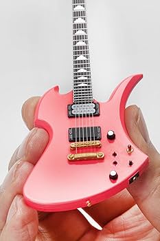 Burny　ショッキングピンク randyguitarsさん作成　hide Amazon.co.jp: hide Guitar Collection “ショッキングピンク