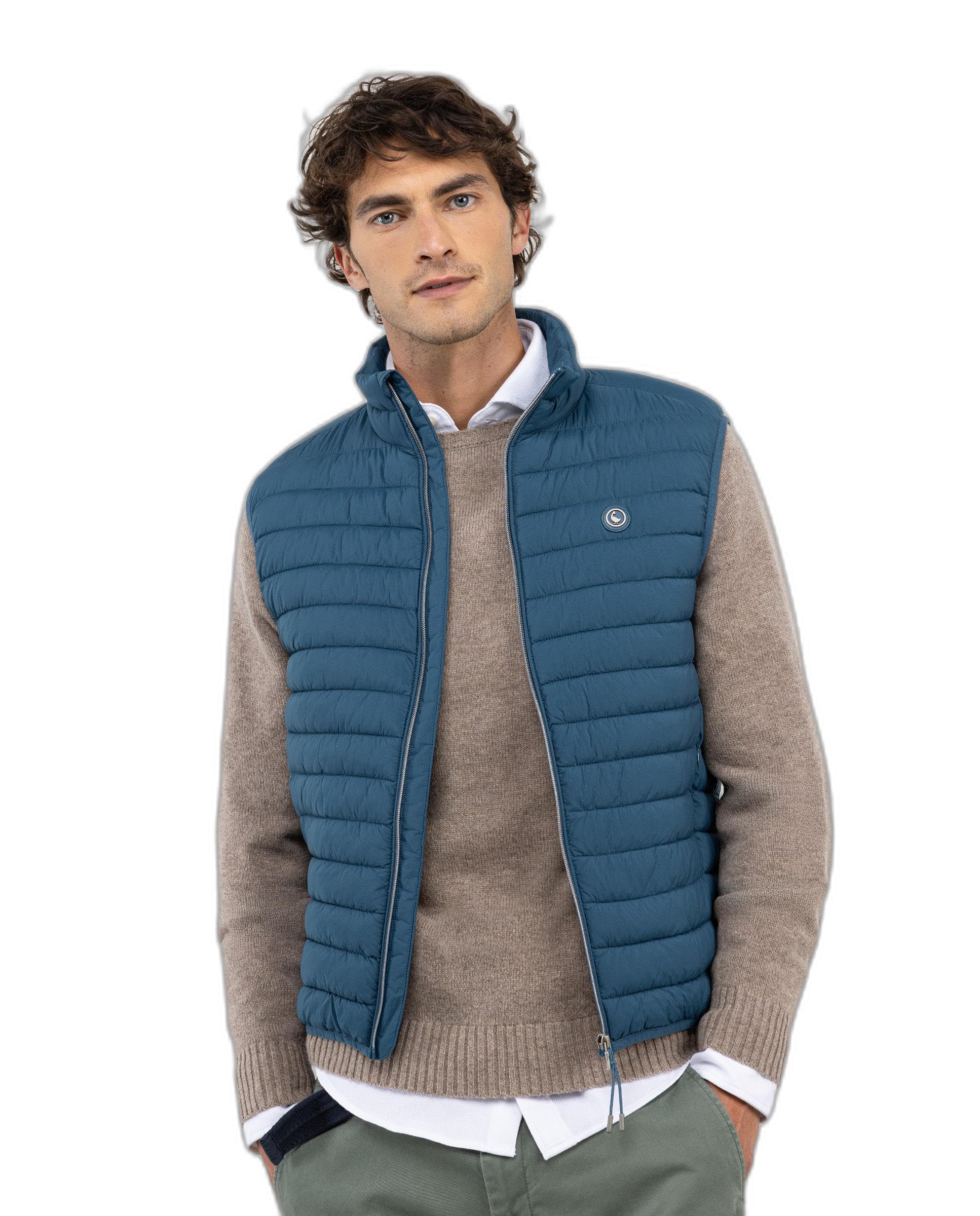 El Ganso Chaleco Acolchado Básico Azul