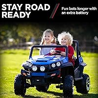 Vista 2 de Schumacher Electric 12V Battery for Ride on Toys - TB4 12V 12 Amp Hours with Replaceable Fuse - Rechargeable 12V Ride On Replacement Battery for Peg