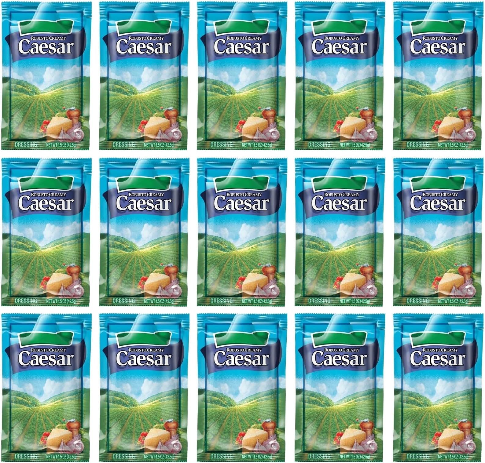 Salad Dressing Packets (Caesar) 15 Packets