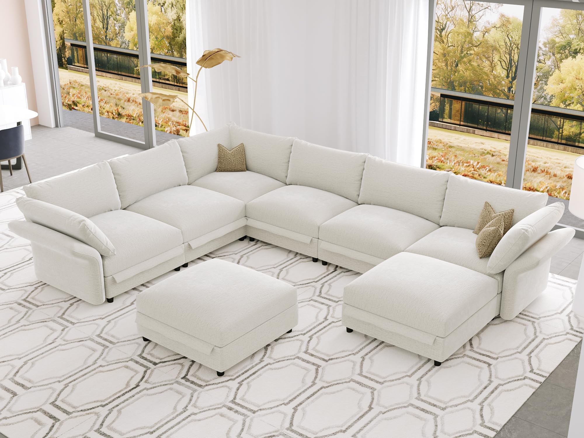 DreamDashio 159 U-Shaped Modular Sectional