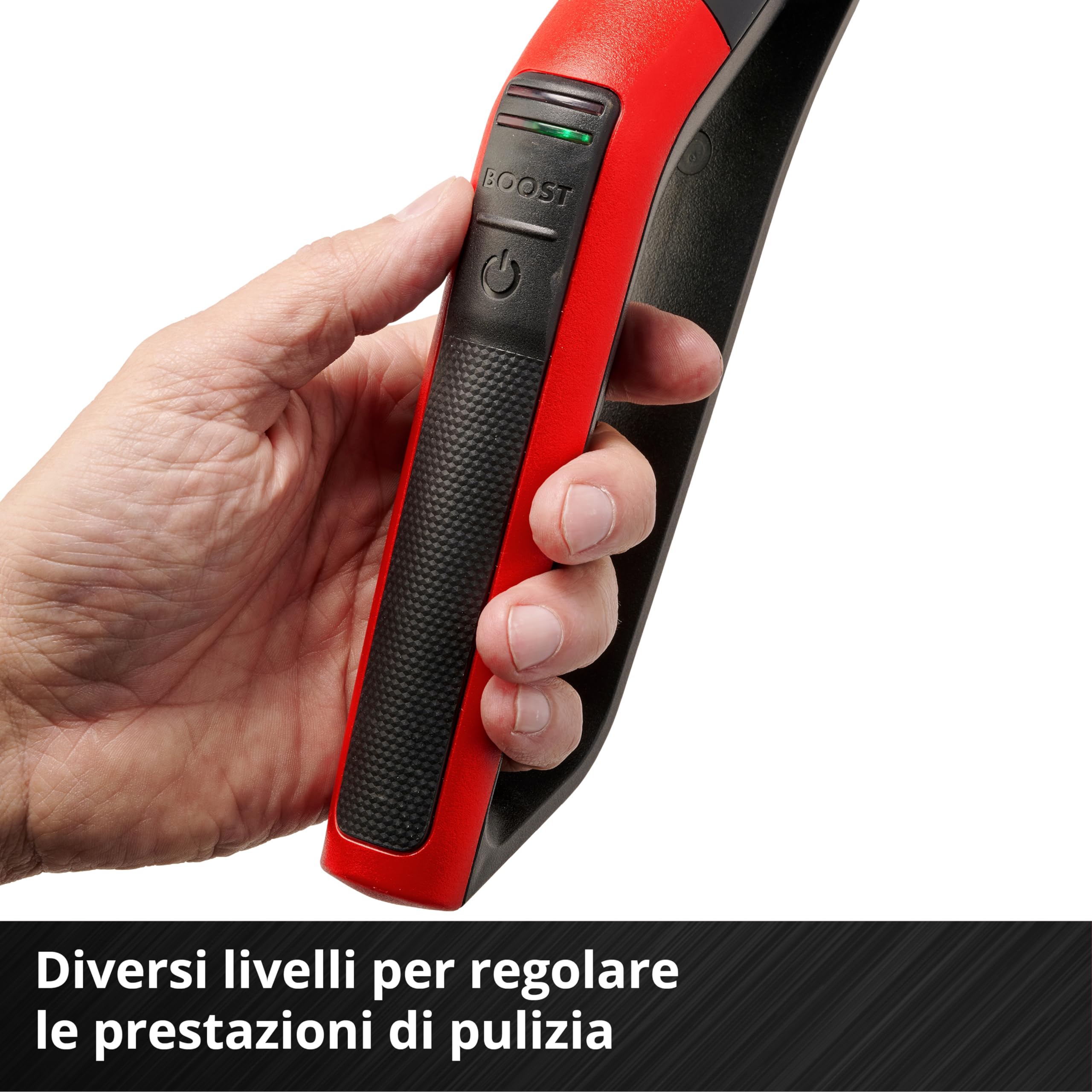 Pulitrice per pavimenti a batteria Einhell CLEANEXXO Power X-Change (18 V, rullo spazzola 290 mm, modalità BOOST, funzione autopulente, alimentazione dell'acqua regolabile, senza batteria)