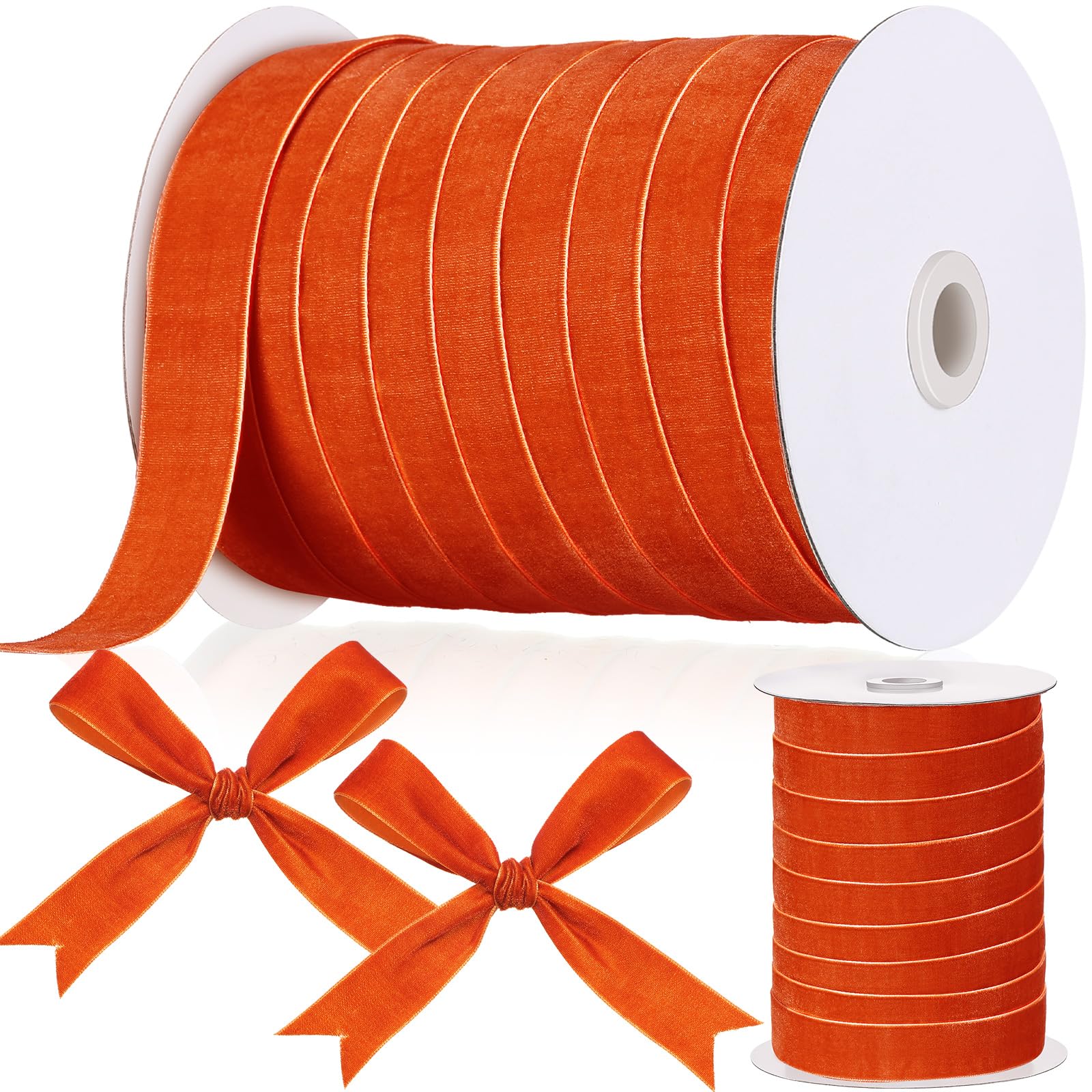 Ruban de velours de Noël pour emballage cadeau et loisirs