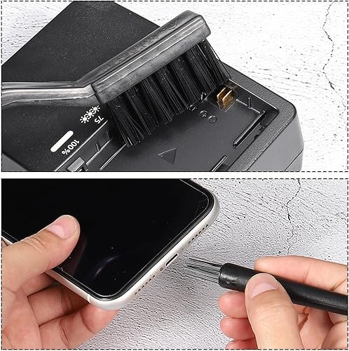 Miniatura 4 de PATIKIL Anti estático ESD cepillo de limpieza de teclado de nylon 3 unids para teclado de computadora PCB placas base portátil 2.756x3.543 in