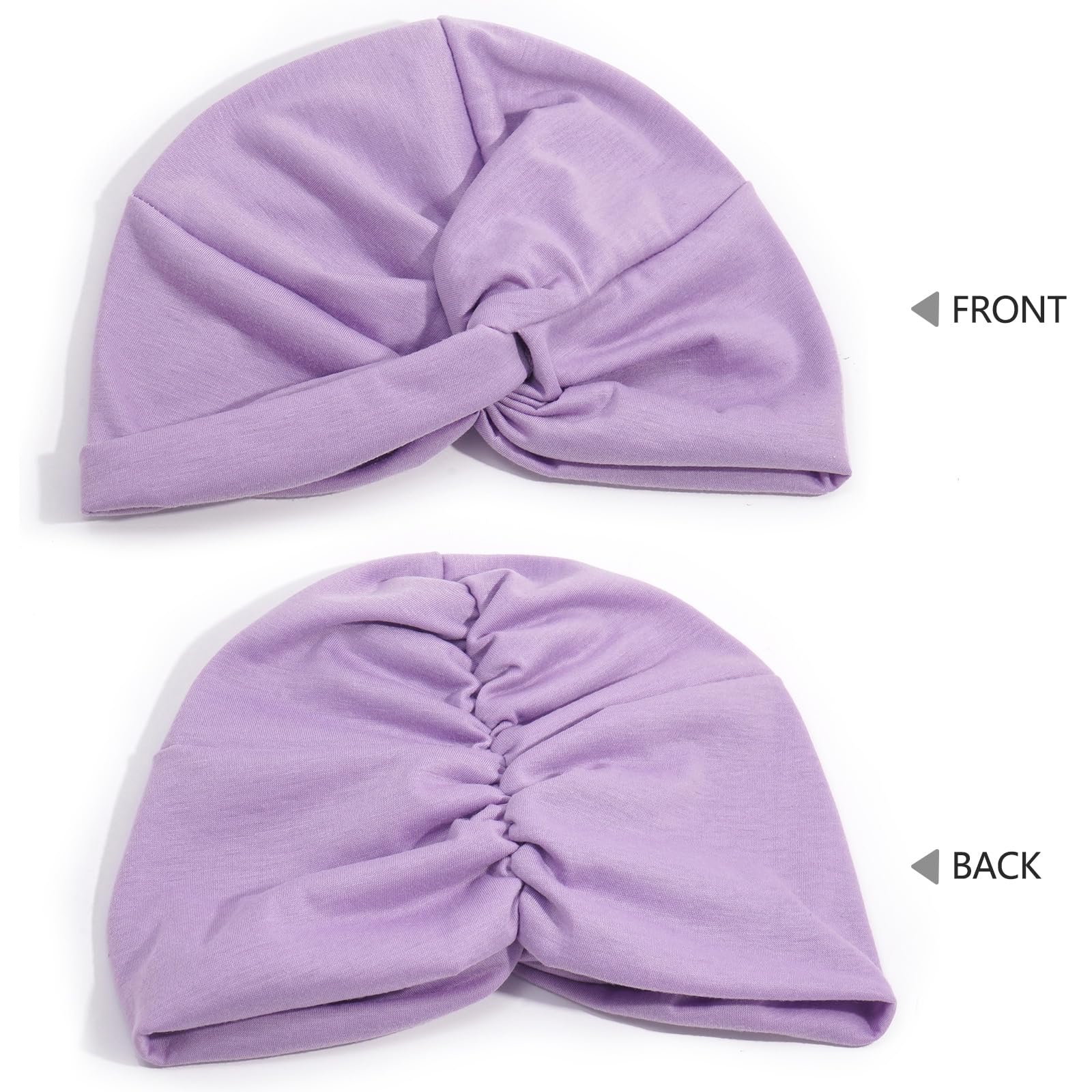 MESU Turbante da donna, per chemioterapia, per pazienti affetti da cancro, perdita di capelli
